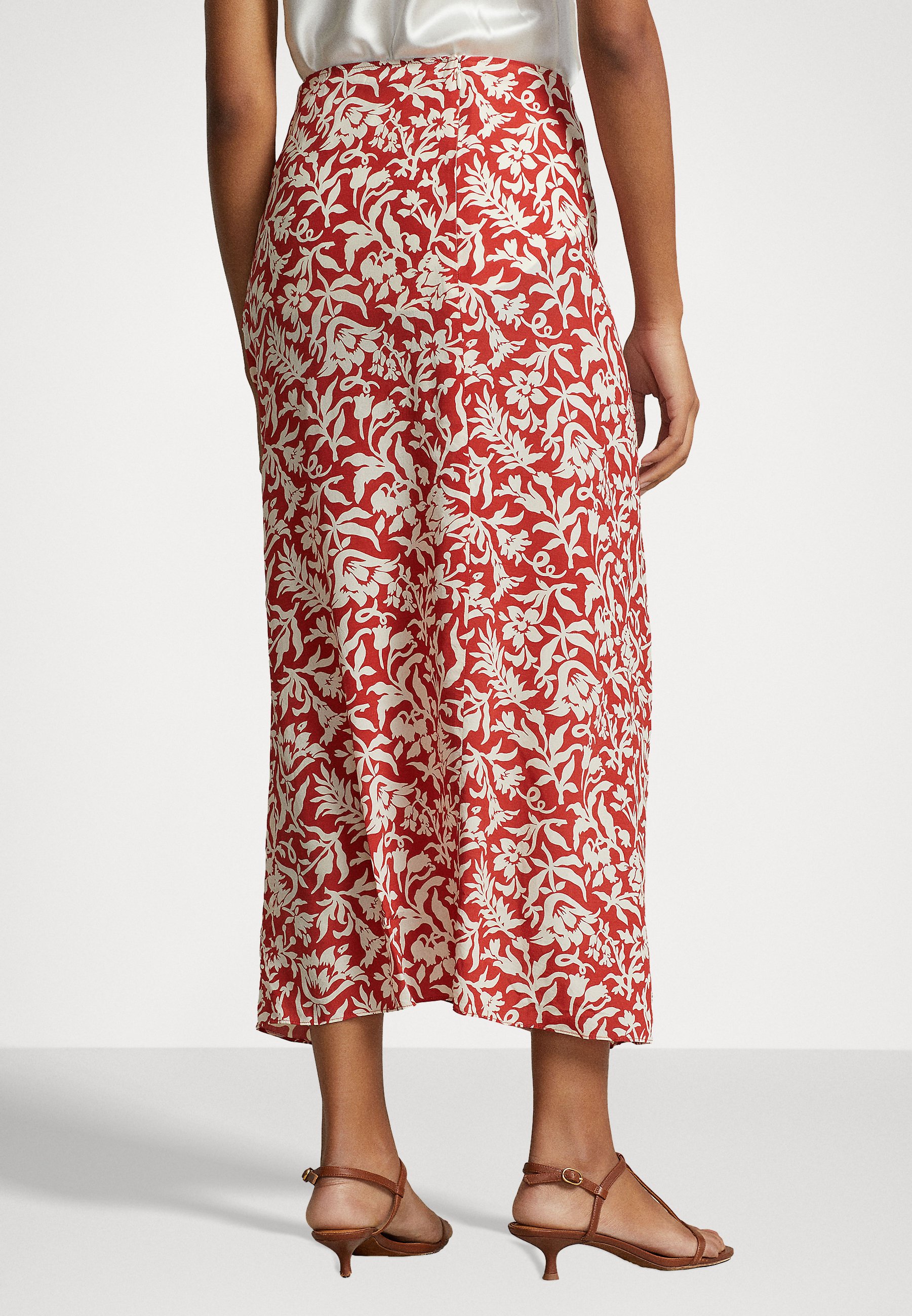 Polo Ralph Lauren PENCIL - Pencil skirt - red