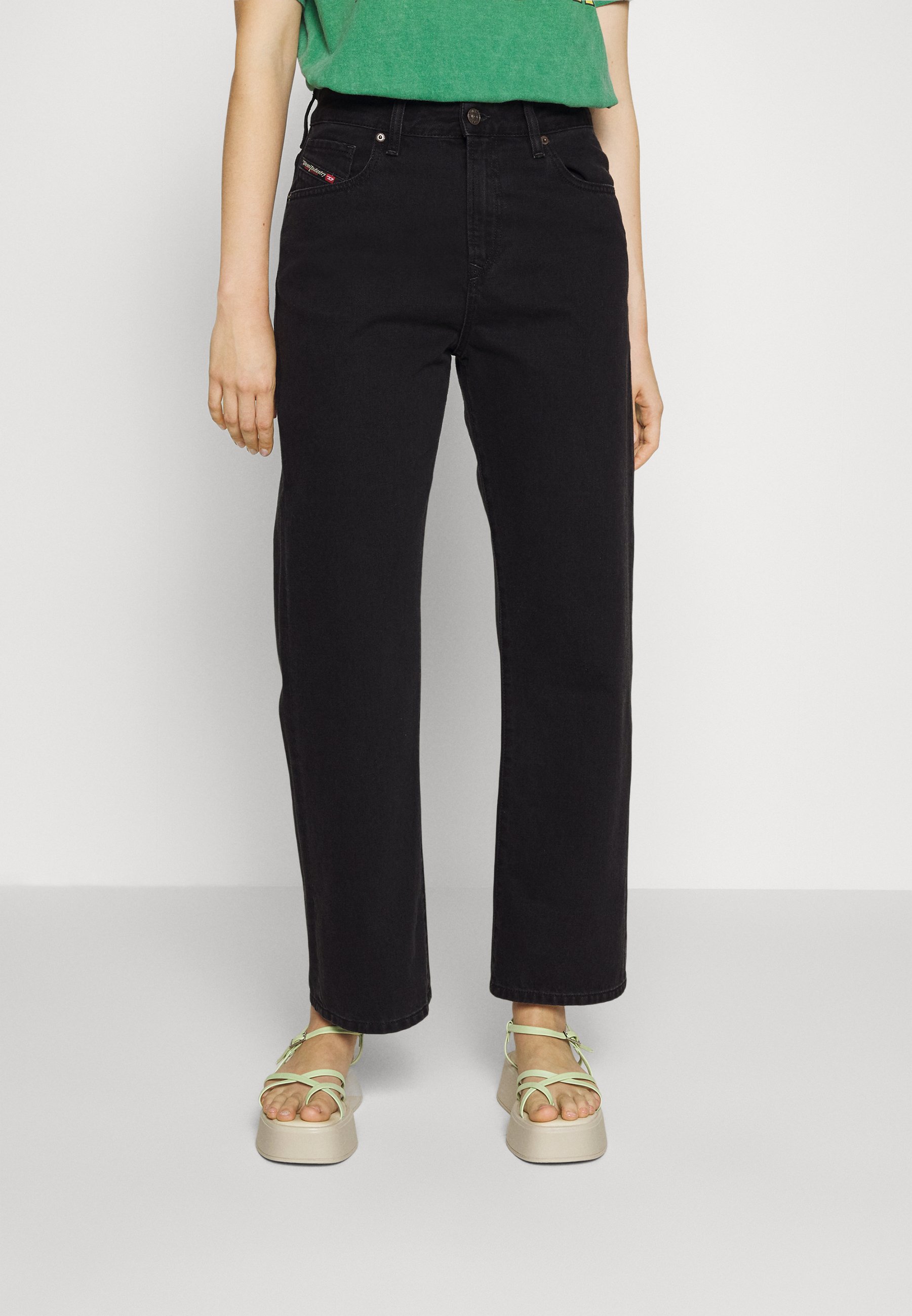 Diesel Relaxed fit jeans - black denim