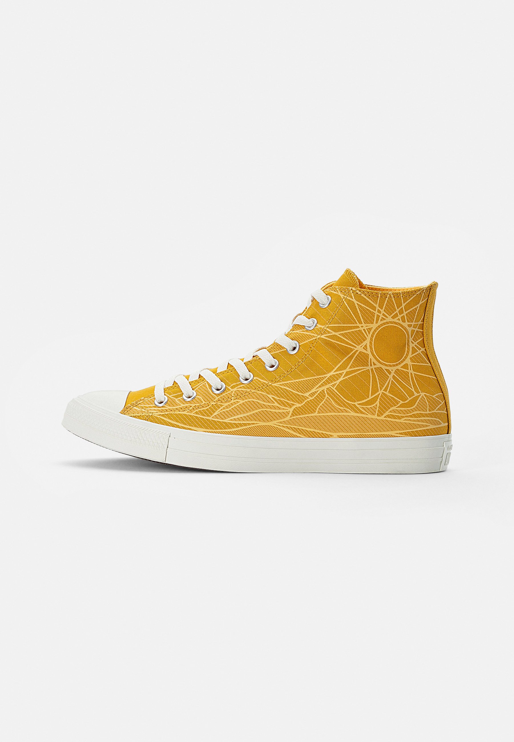 Converse CHUCK TAYLOR ALL STAR - High-top trainers - gold dart/egret/egret/yellow