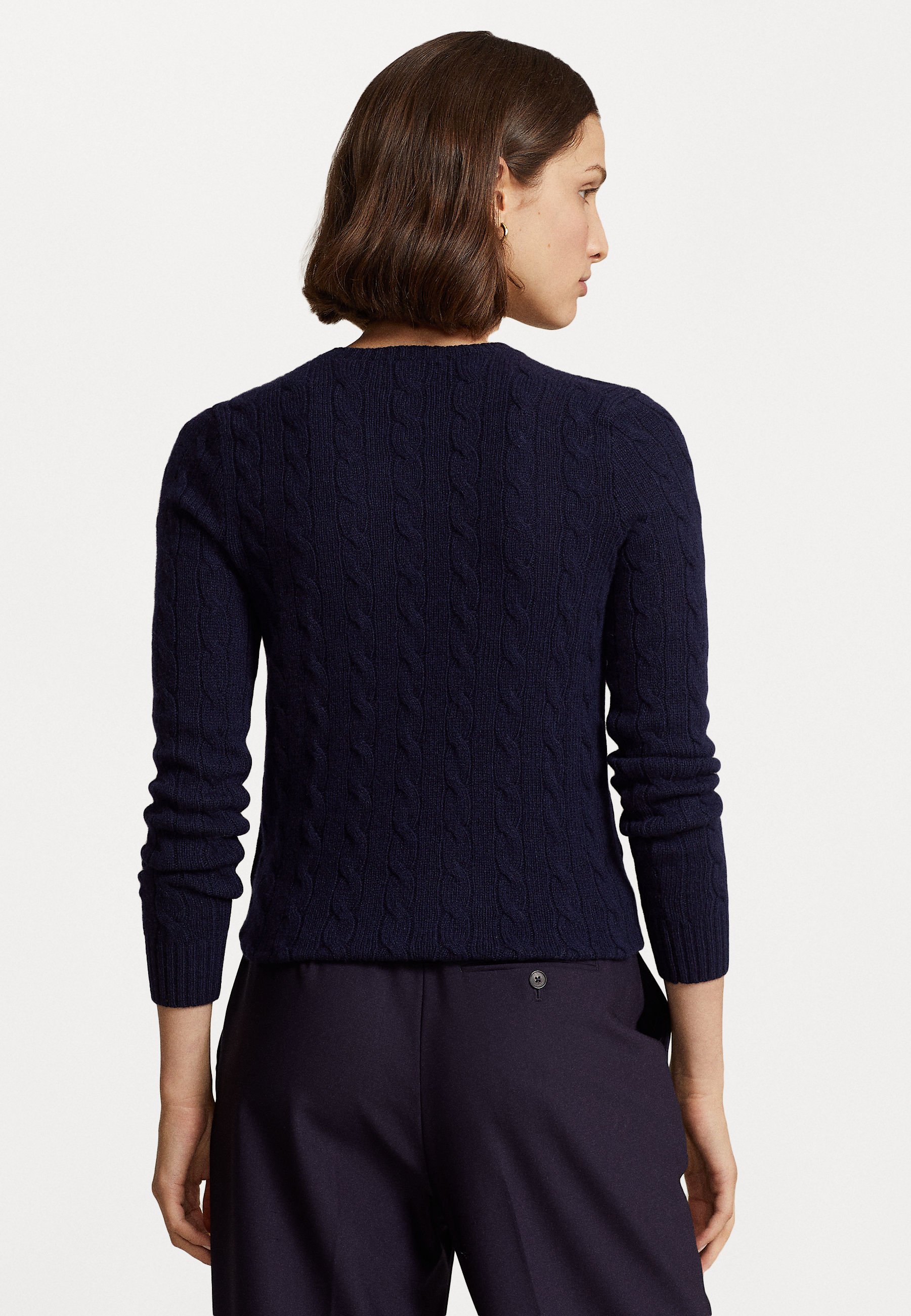Polo Ralph Lauren JULIANNA LONG SLEEVE - Jumper - hunter navy/dark blue