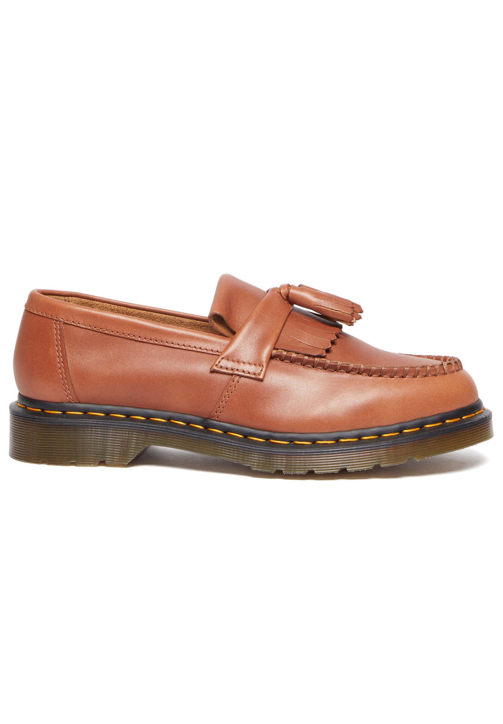 Dr. Martens ADRIAN YS - Slip-ons - saddle tan carrara/tan