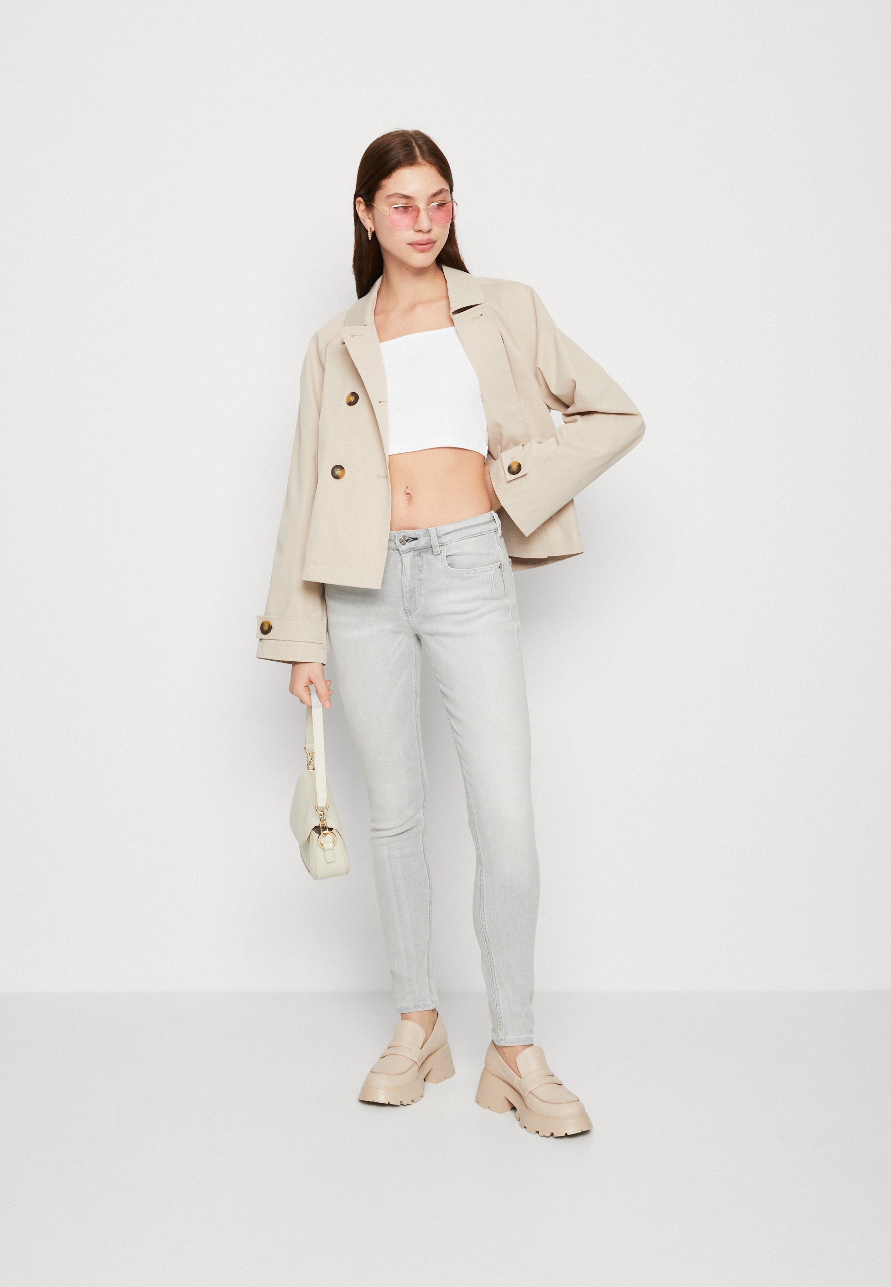 Scotch & Soda BOHEMIENNE  - Jeans Skinny Fit - jitterburg/grey