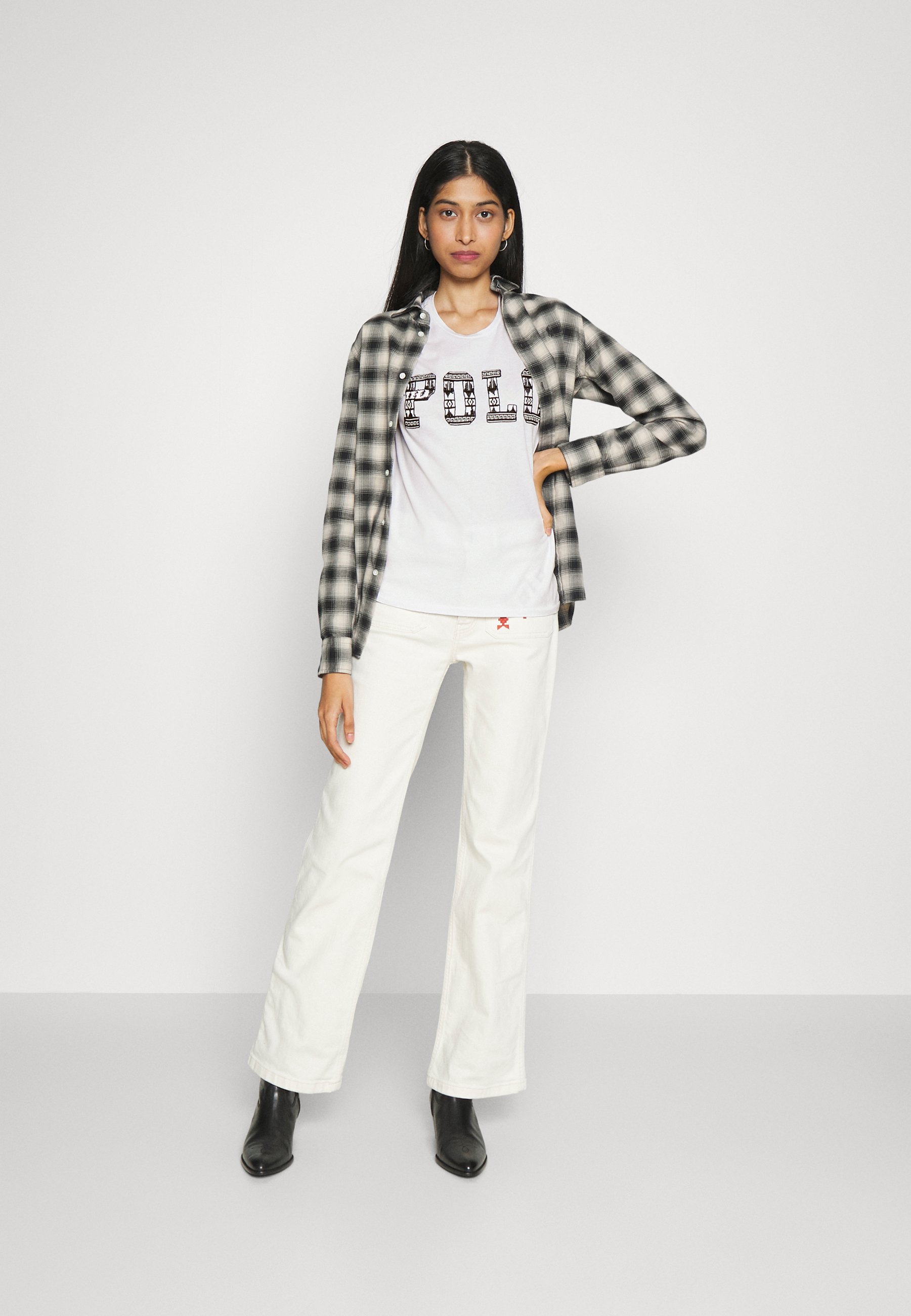Polo Ralph Lauren TEE SHORT SLEEVE - Print T-shirt - white