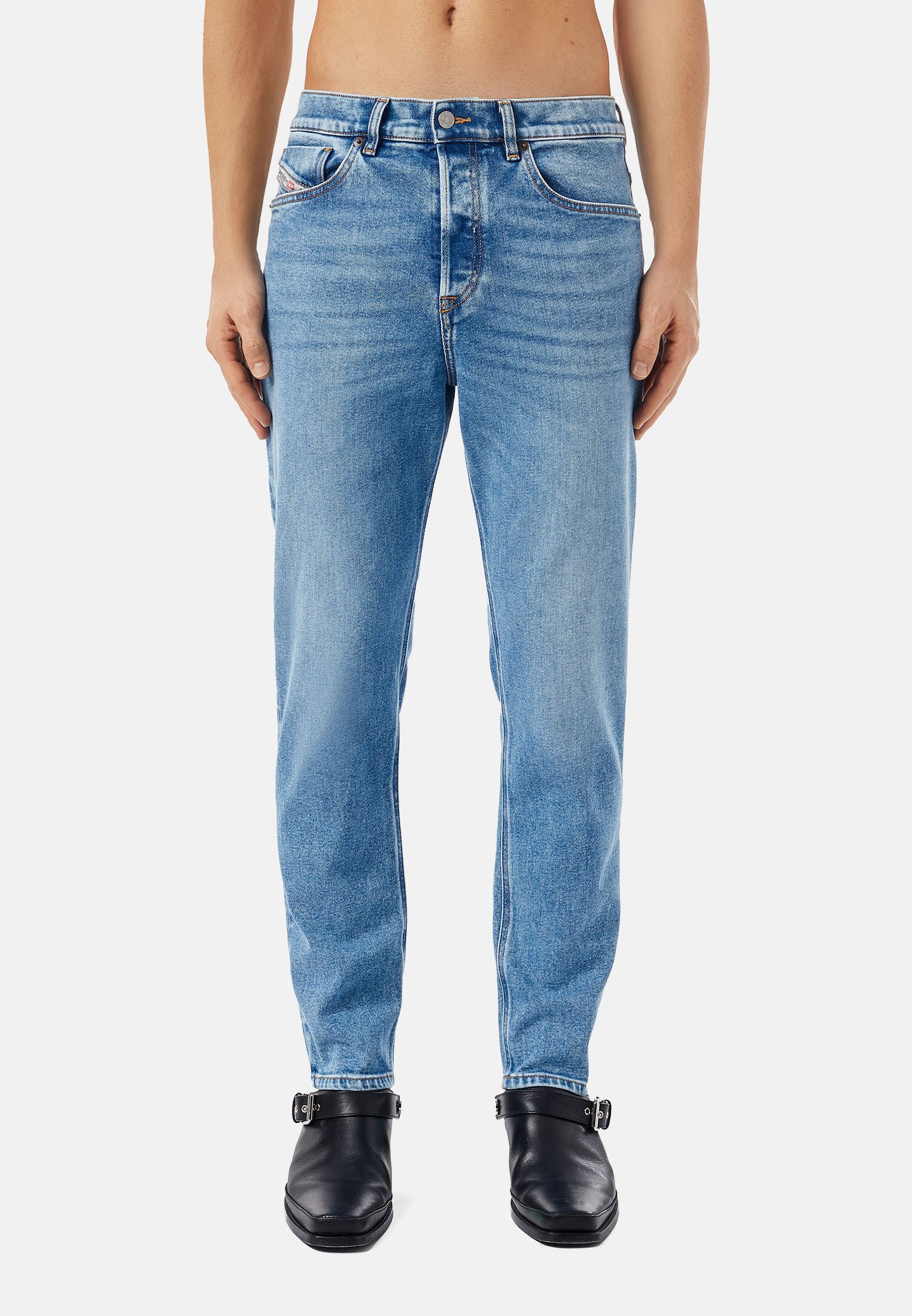 Diesel Jeans Tapered Fit - medium blue/blue denim