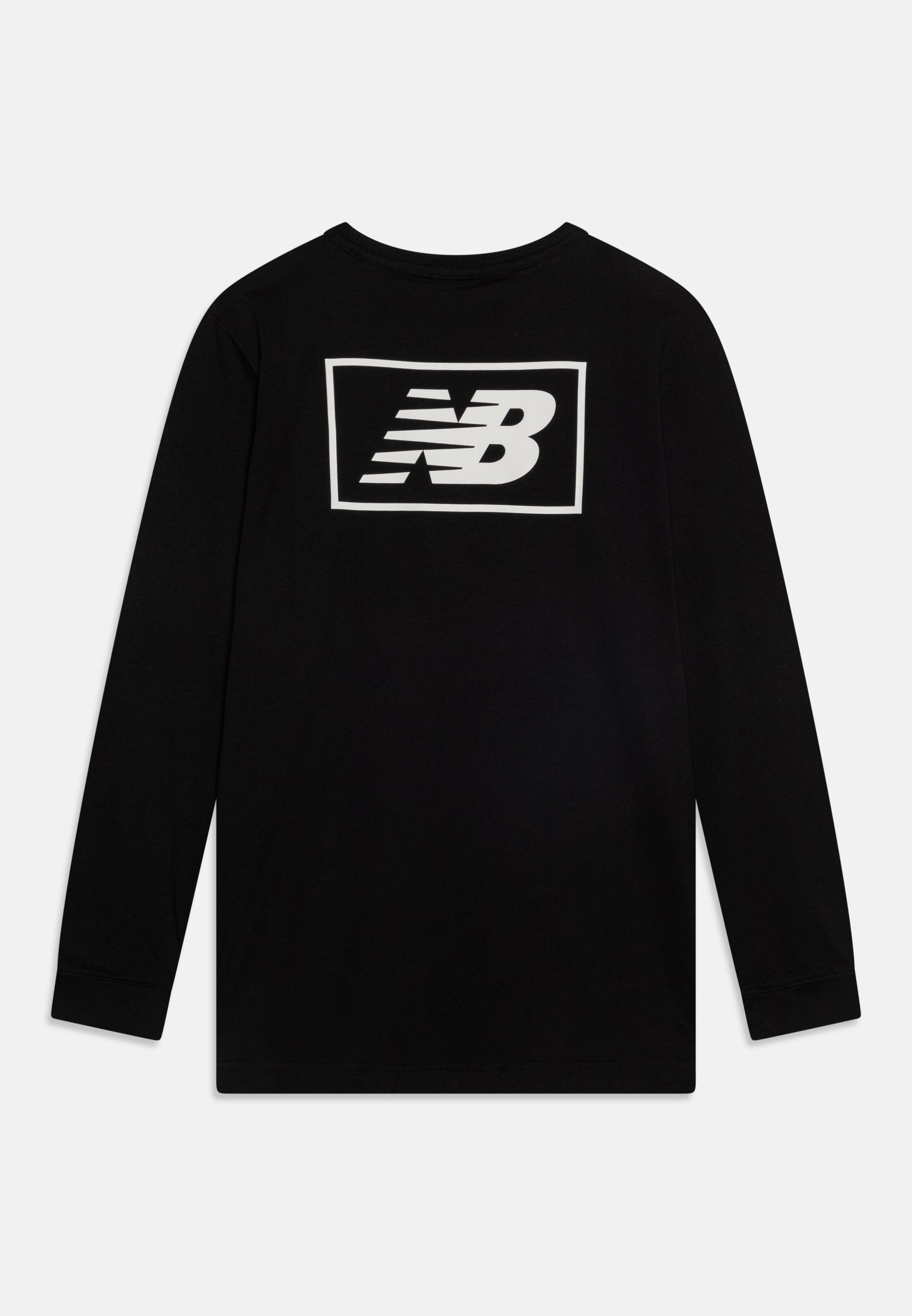 NB ESSENTIALS LONG SLEEVE UNISEX - Long sleeved top - black