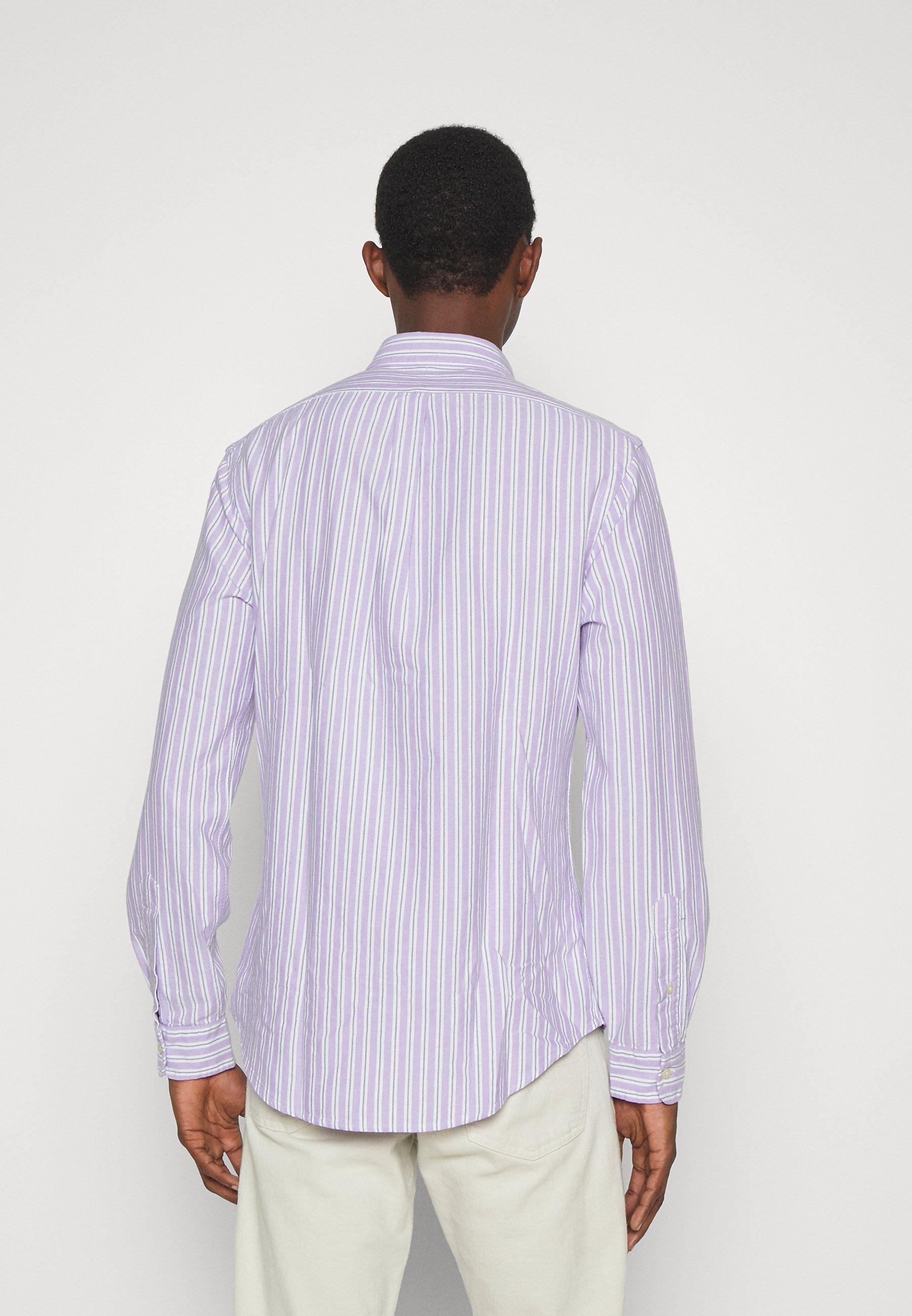 Polo Ralph Lauren LONG SLEEVE SHIRT - Shirt - cactus purple/navy multi/purple