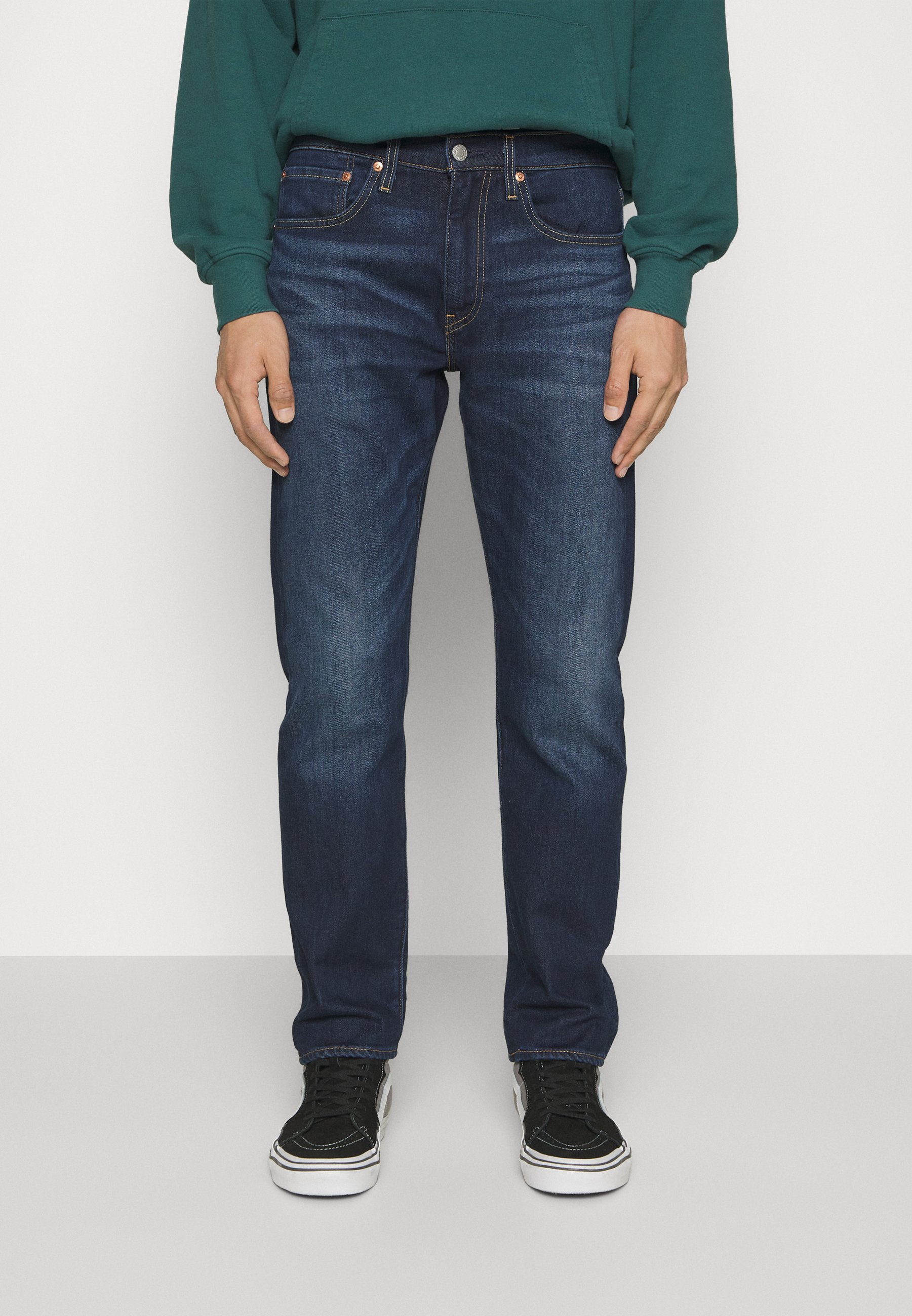 Levi's® 502™ TAPER - Jeans Tapered Fit - campfire warm/dark-blue denim