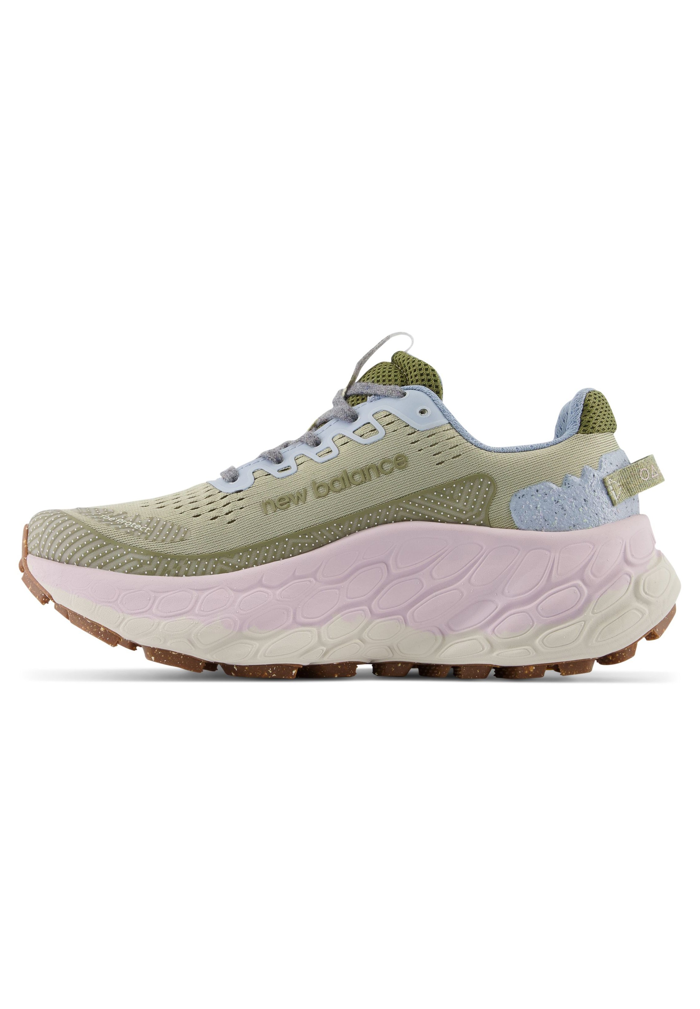 NB FRESH FOAM X MORE - Trail running shoes - fatigue green/khaki