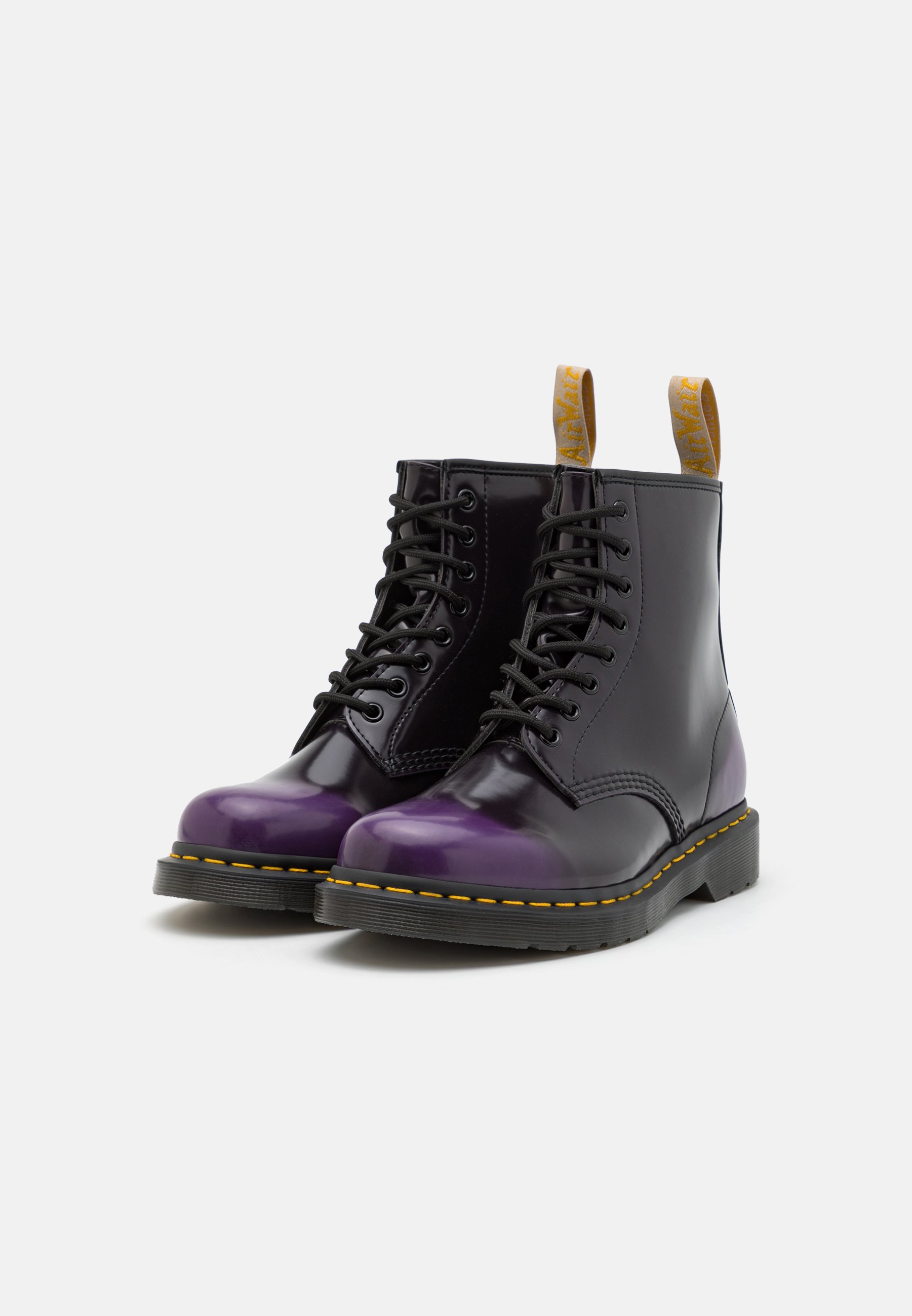 Dr. Martens VEGAN 1460 UNISEX - Lace-up ankle boots - purple/black/purple