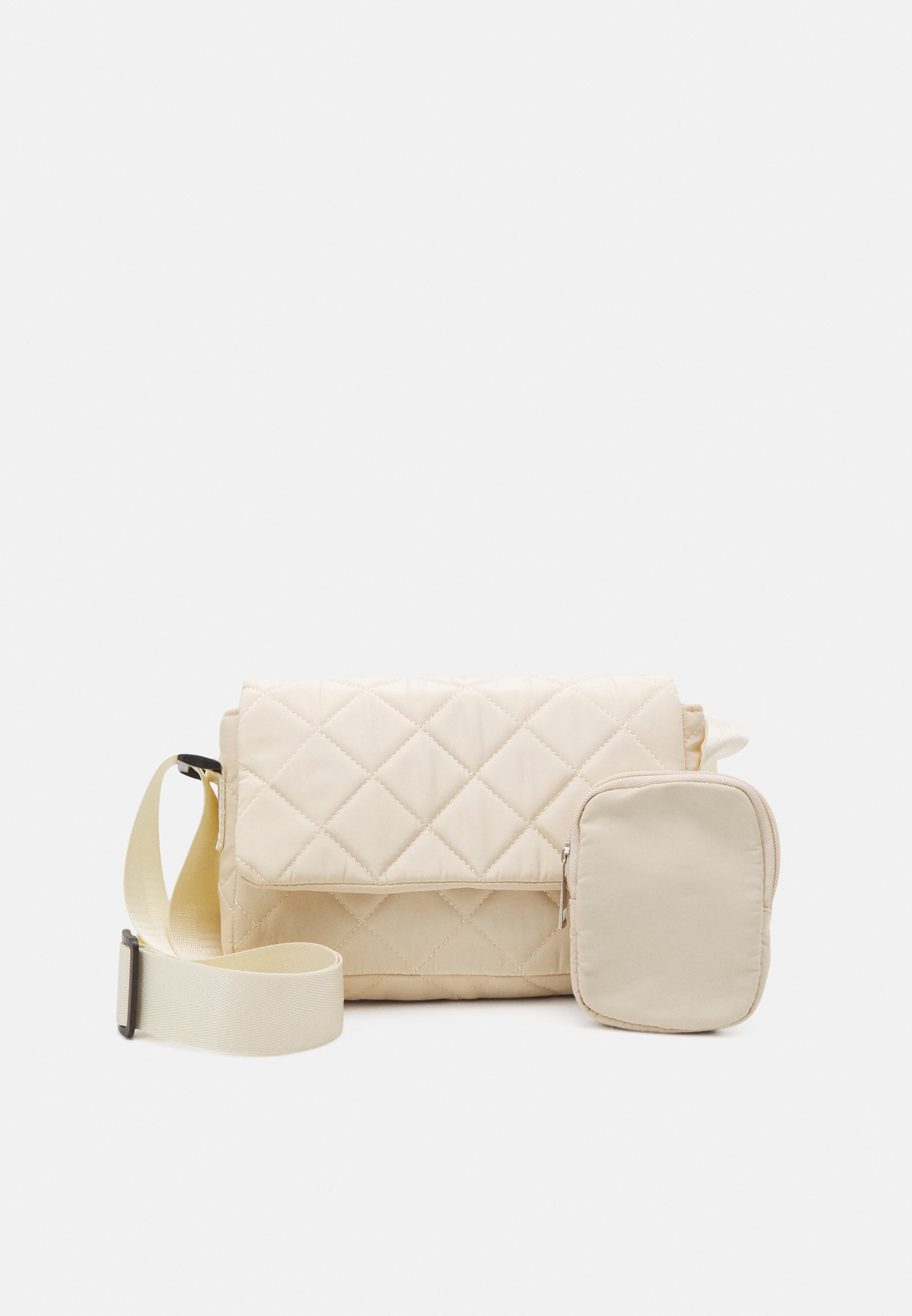 Vero Moda VMLENNY CROSS OVER SET - Across body bag - oatmeal/beige
