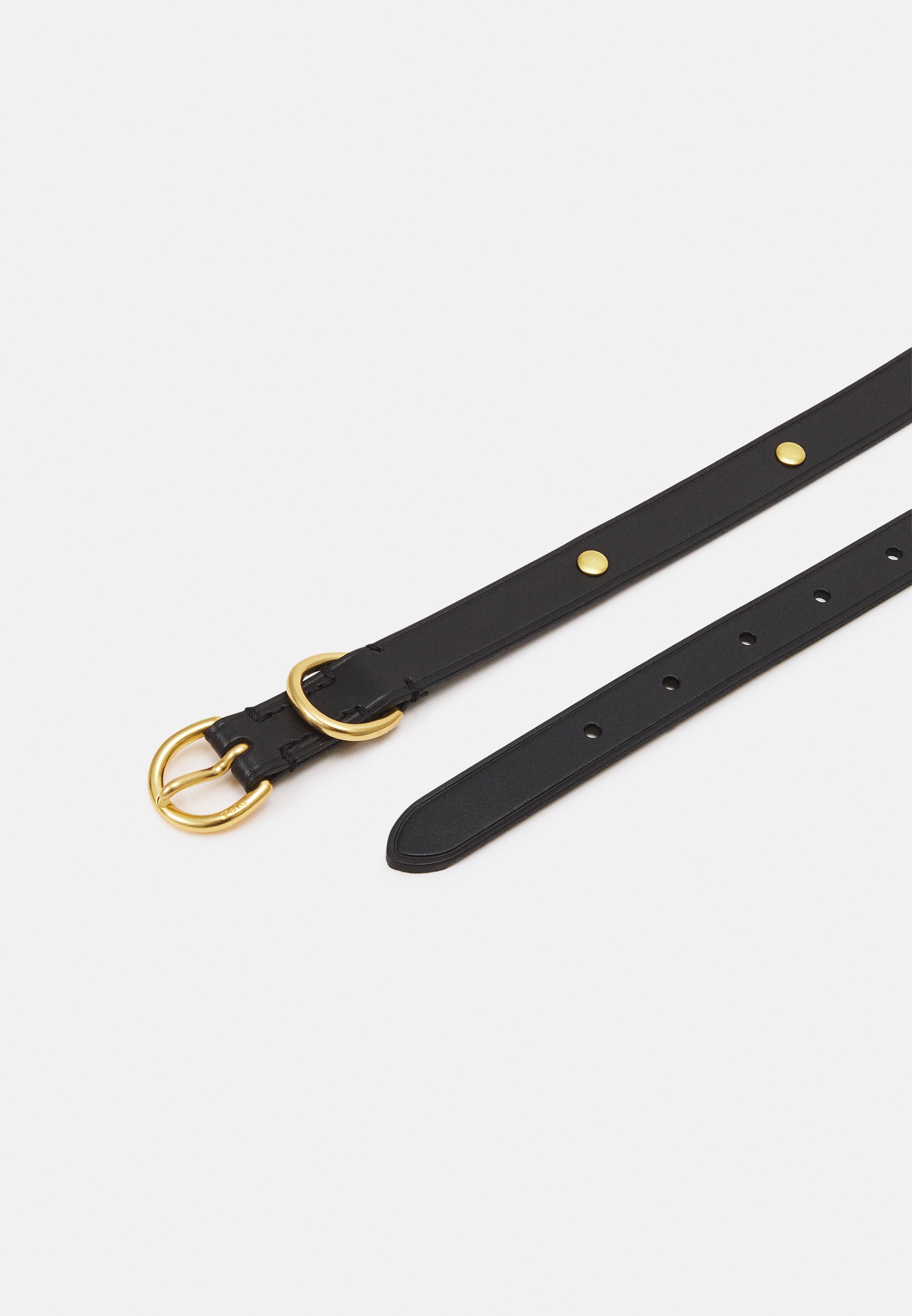 Polo Ralph Lauren BELT SKINNY - Belt - black