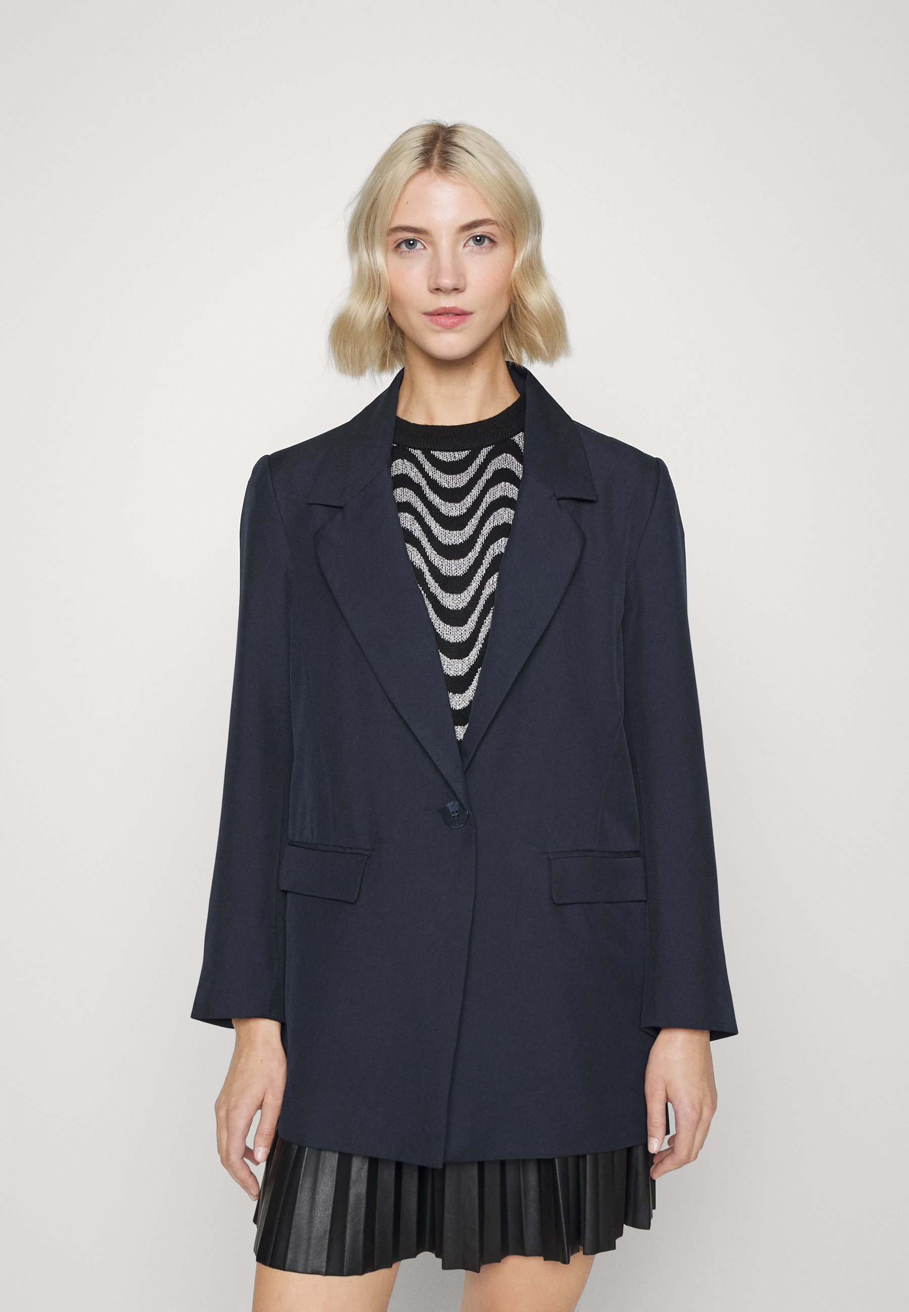 ONLY ONLVIOLET - Short coat - night sky/dark blue