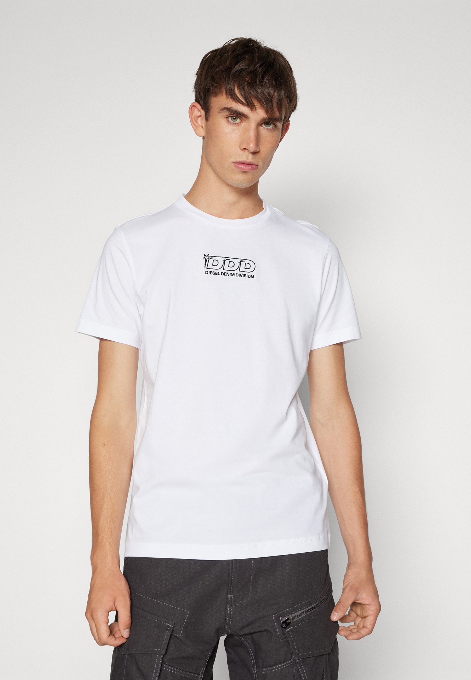 Diesel DIEGOR UNISEX - Basic T-shirt - white