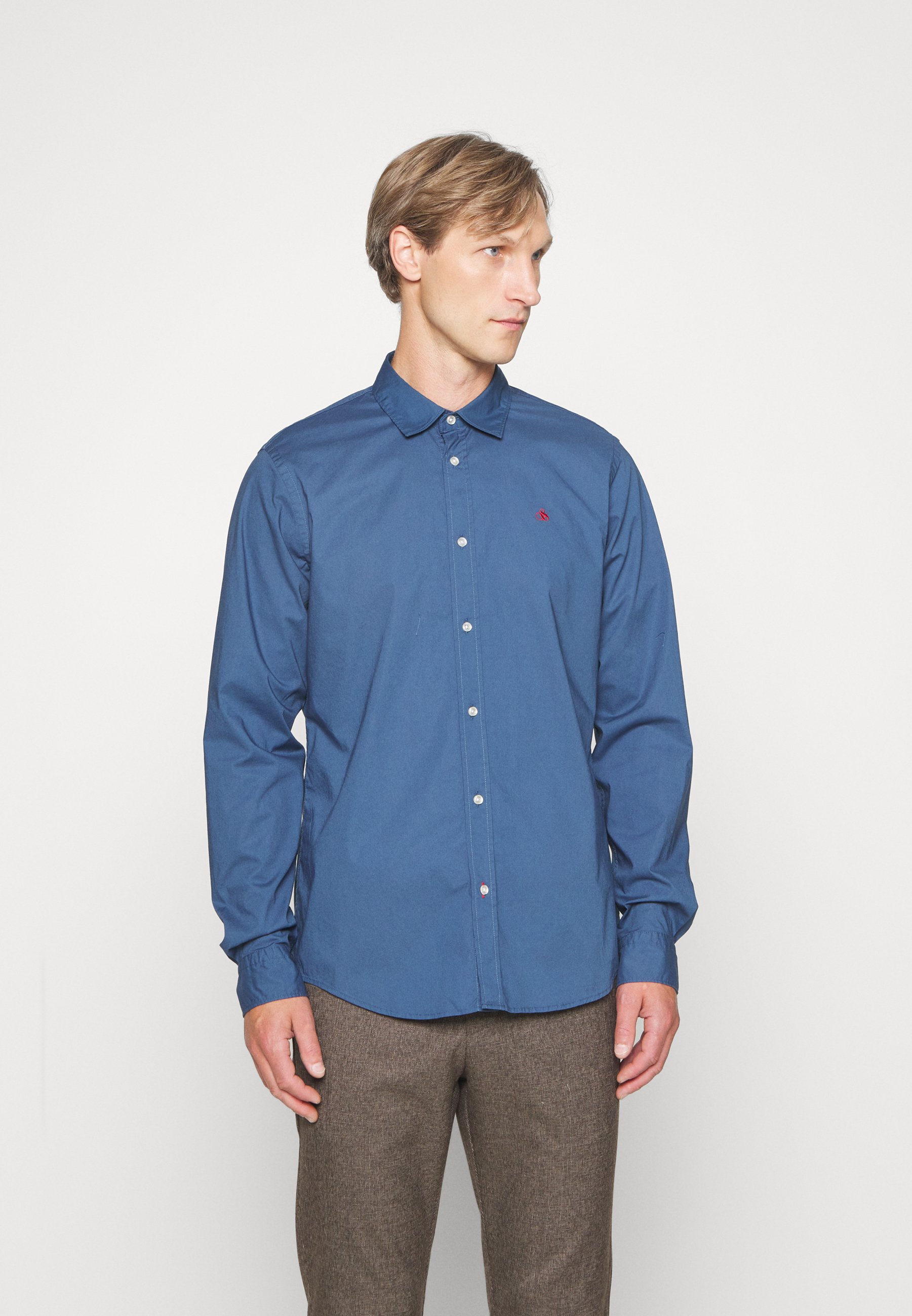 Scotch & Soda ESSENTIAL SOLID - Shirt - storm blue/blue