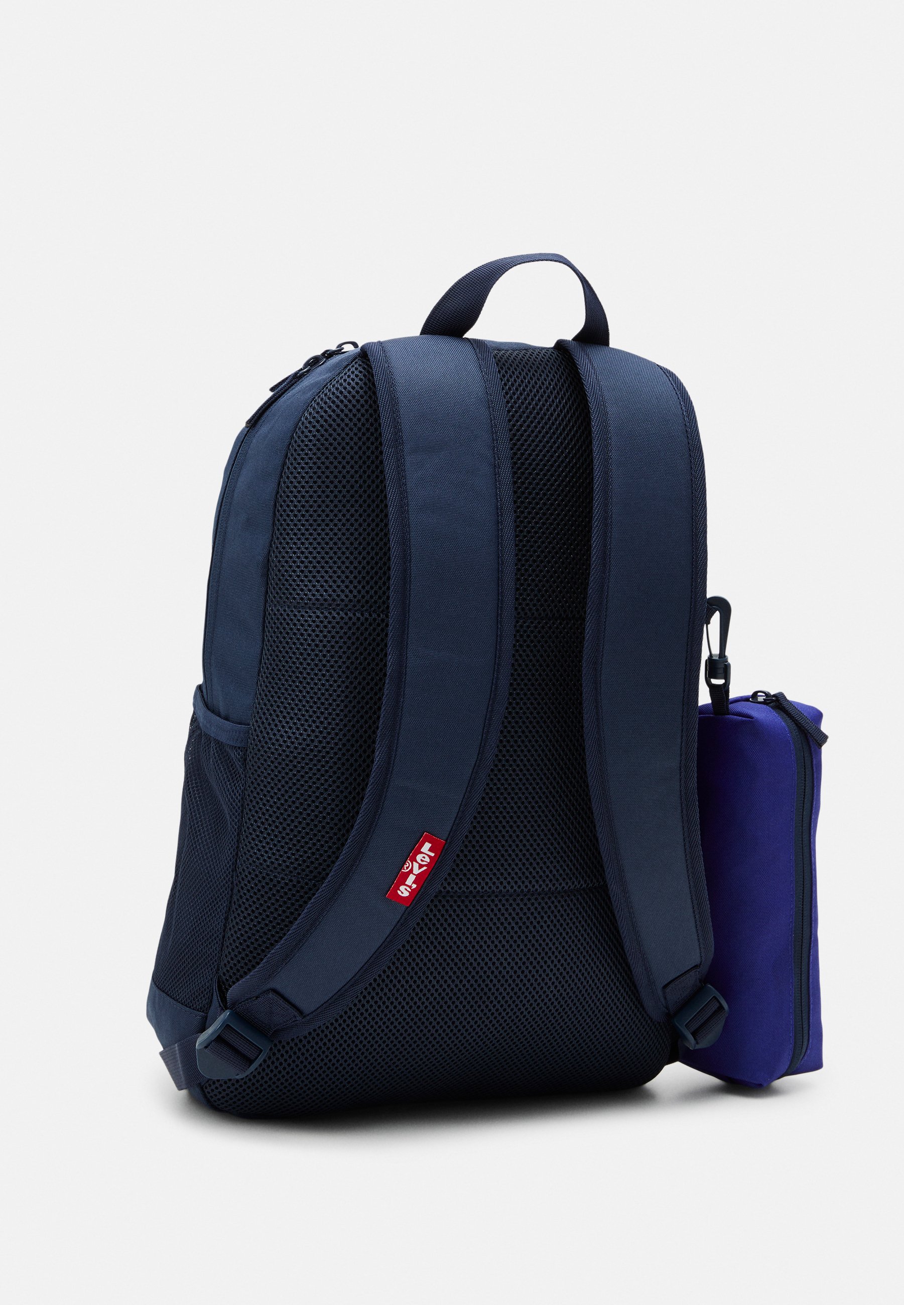 Levi's® BOX LOGO BACKPACK PENCIL UNISEX - School bag - dress blues/dark blue
