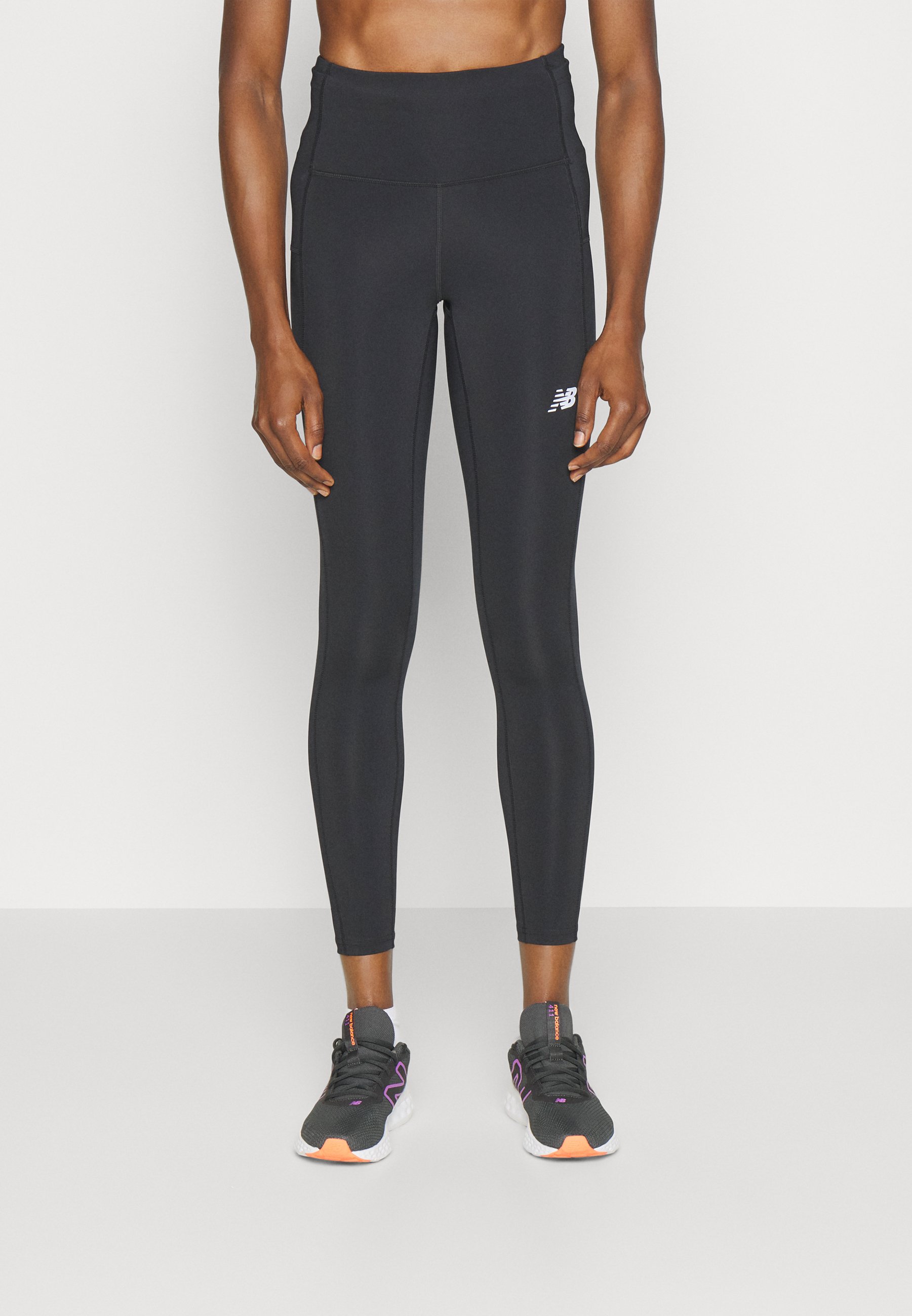 NB ACCELERATE PACER - Leggings - black
