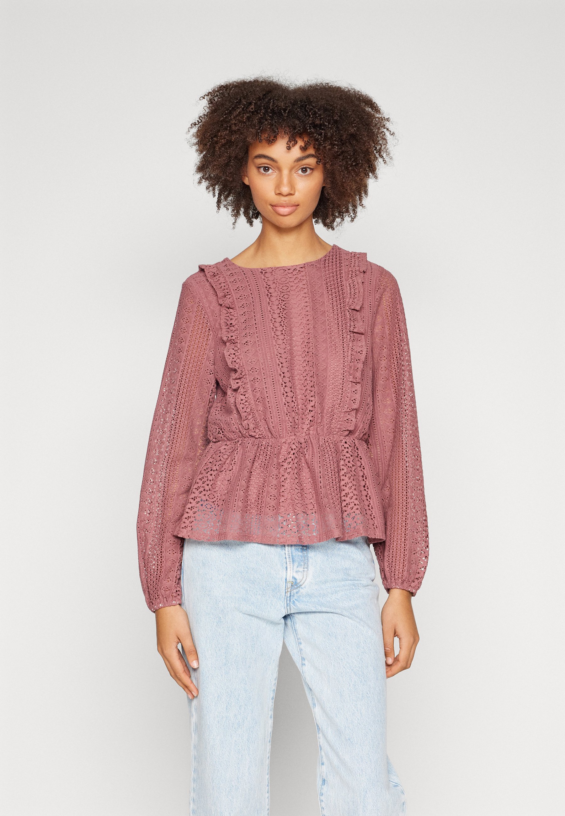 Vero Moda VMHONEY - Blouse - rose brown/light pink