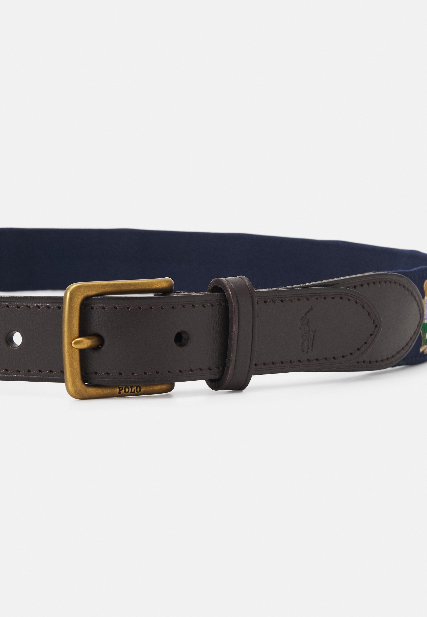 Polo Ralph Lauren BEAR BELT MEDIUM - Belt - newport navy/dark blue