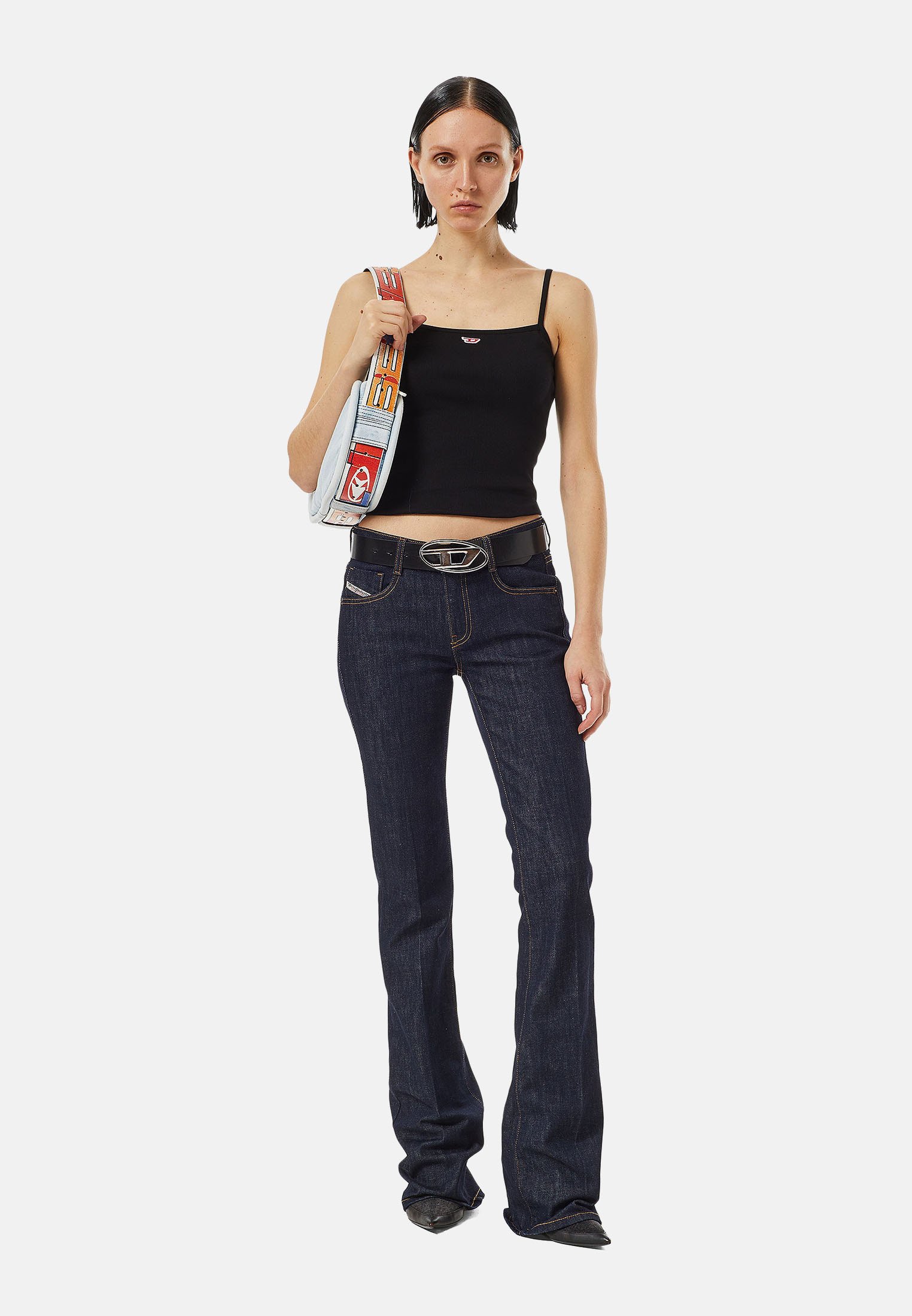 Diesel Bootcut jeans - dark blue/blue denim