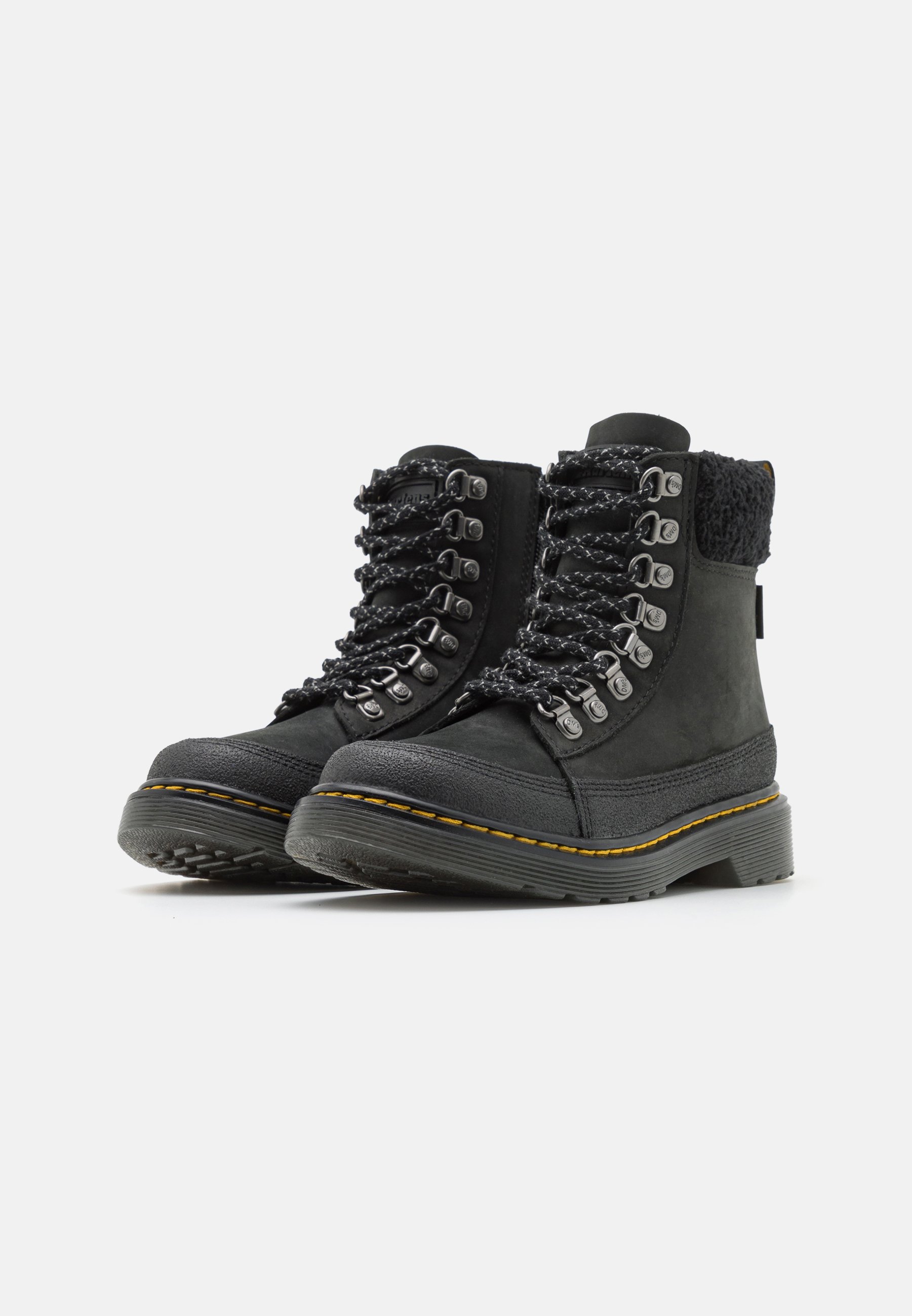 Dr. Martens 1460 COLLAR UNISEX - Lace-up ankle boots - black