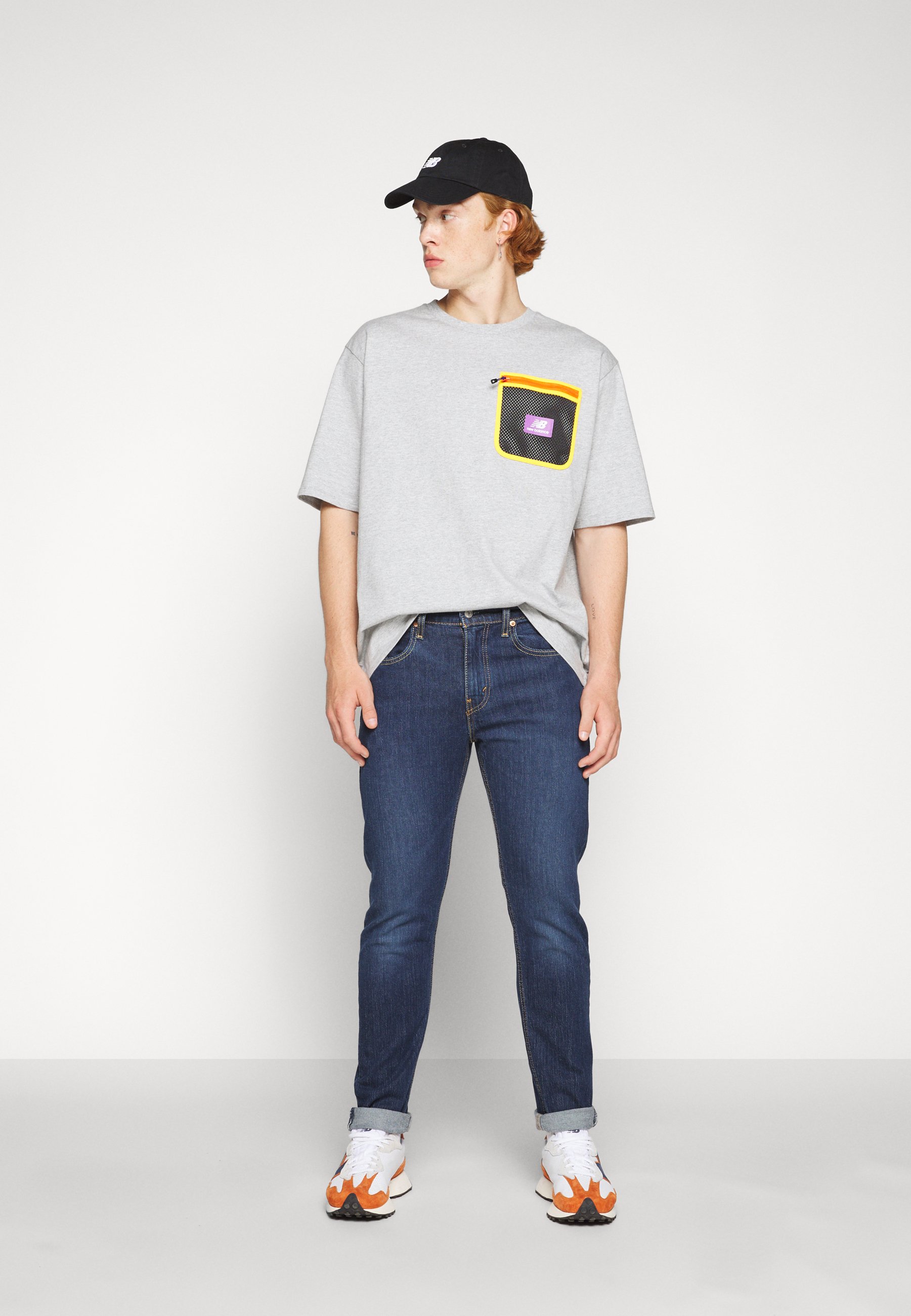 Levi's® 502™ TAPER HI BALL - Slim fit jeans - hawthorne full stop/dark blue