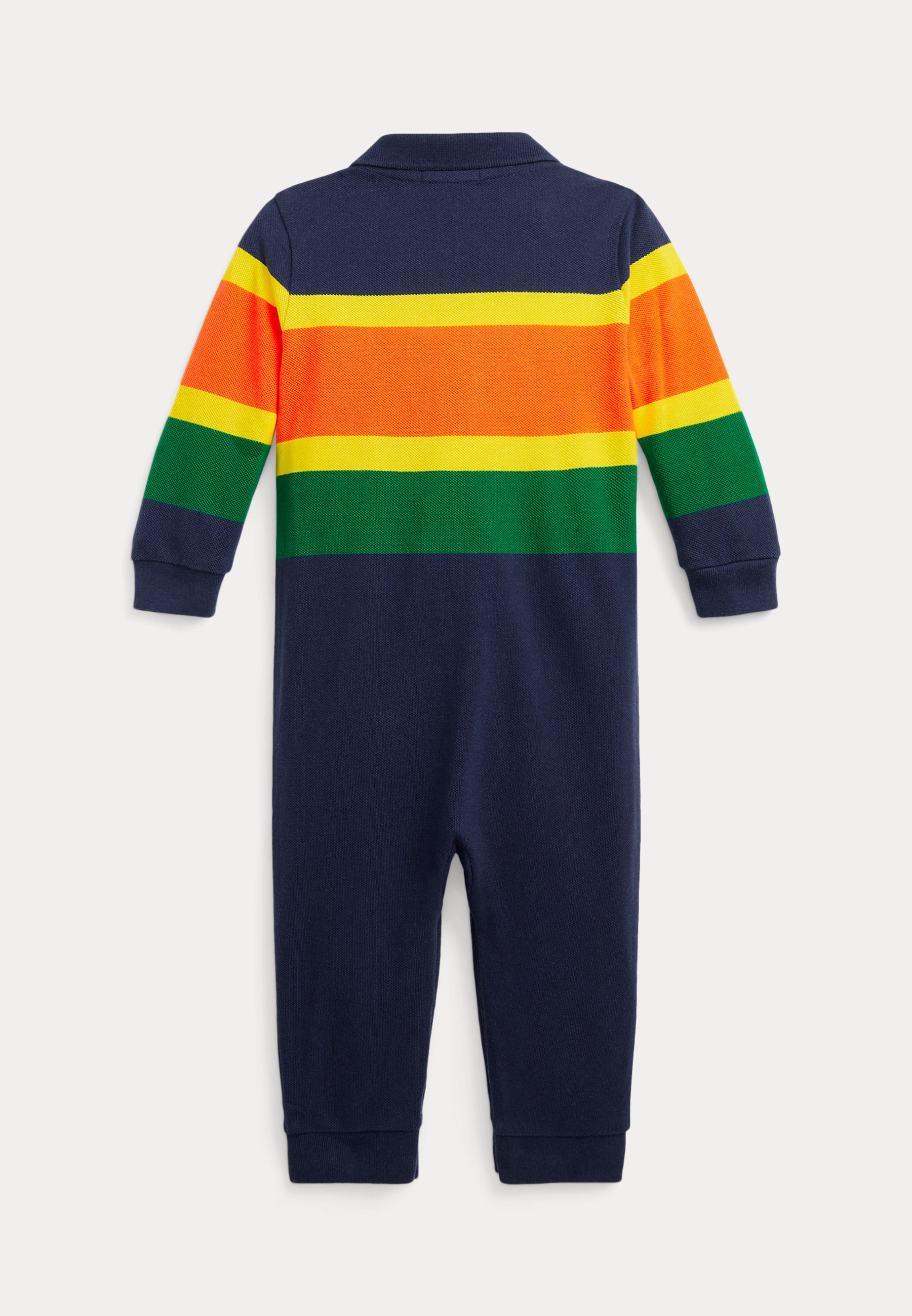 Polo Ralph Lauren BABY ONE PIECE COVERALL - Jumpsuit - dark cobalt/multi-coloured/royal blue