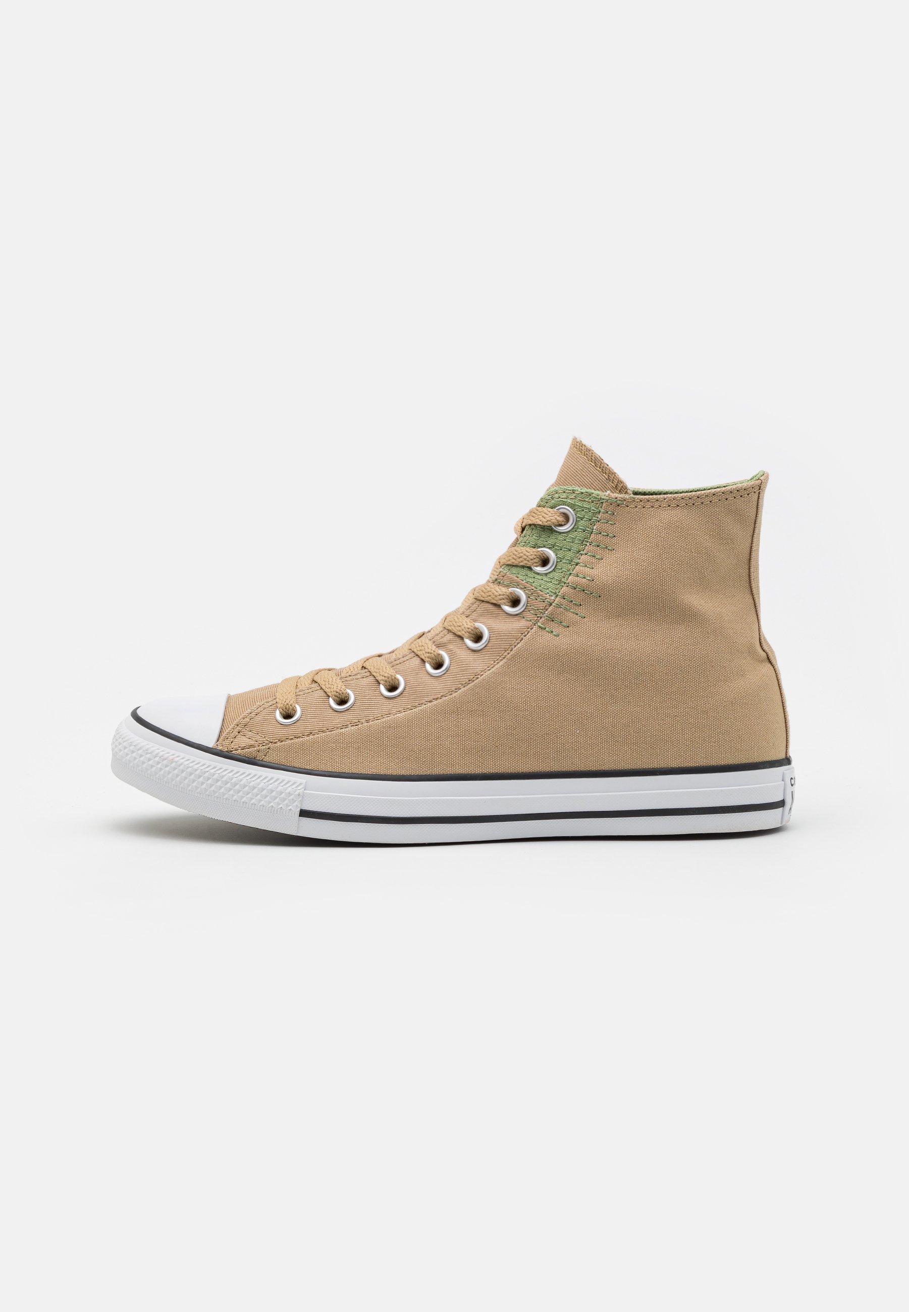 Converse CHUCK TAYLOR ALL STAR SUMMER UTILITY UNISEX - High-top trainers - khaki/black/khaki
