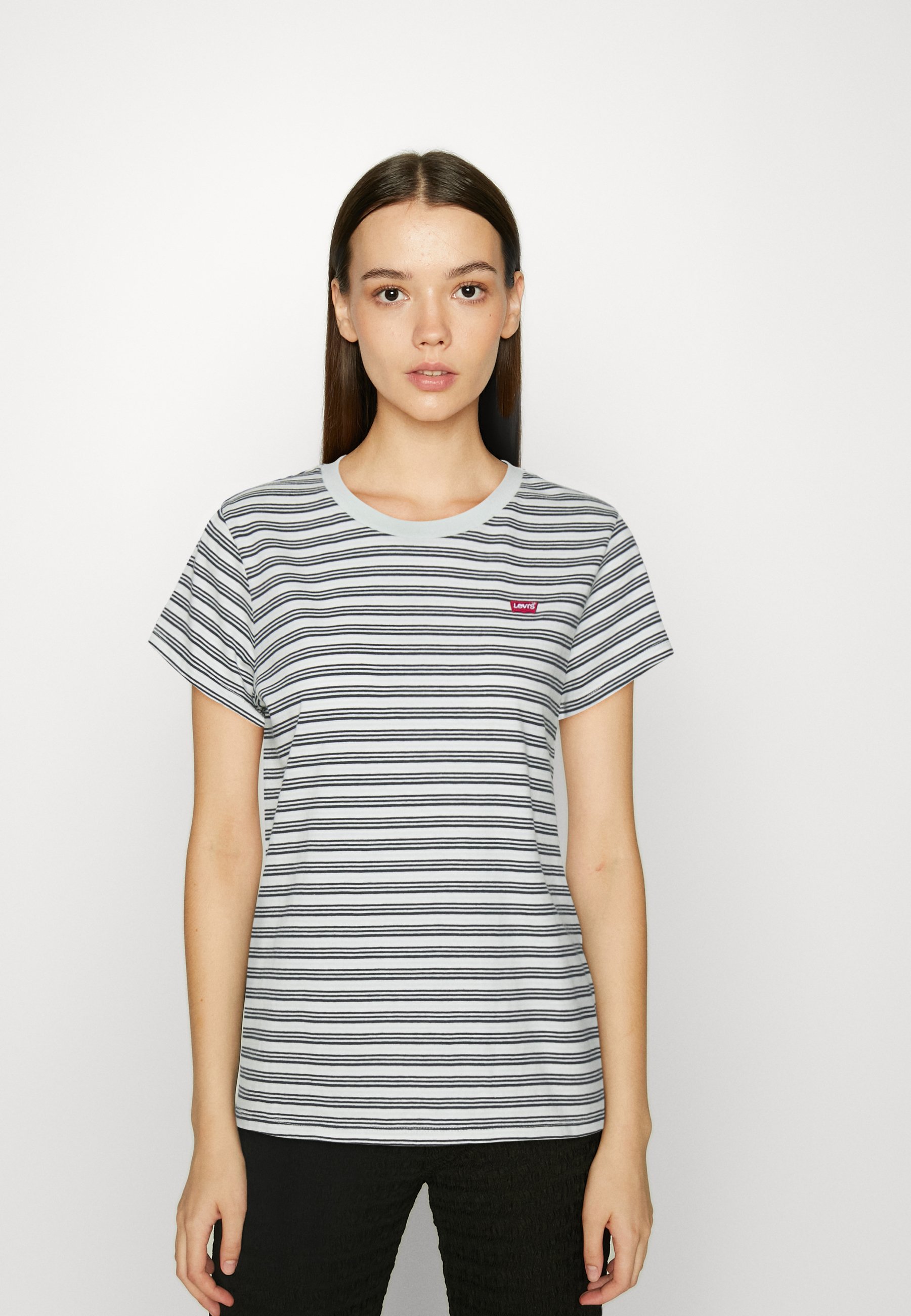 Levi's® PERFECT TEE - Basic T-shirt - multi grunge/chalk blue/blue