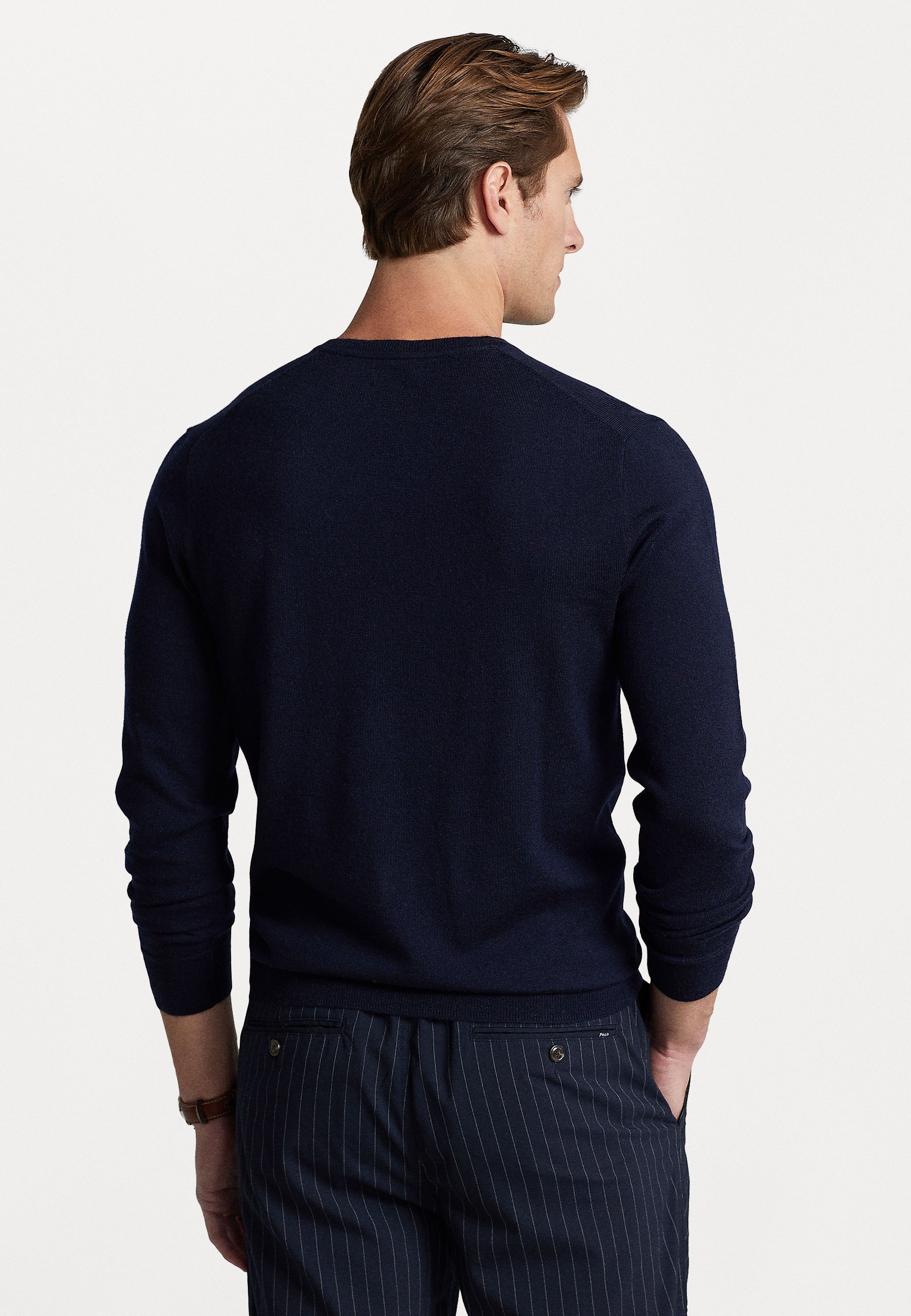 Polo Ralph Lauren LONG SLEEVE - Jumper - hunter navy/blue