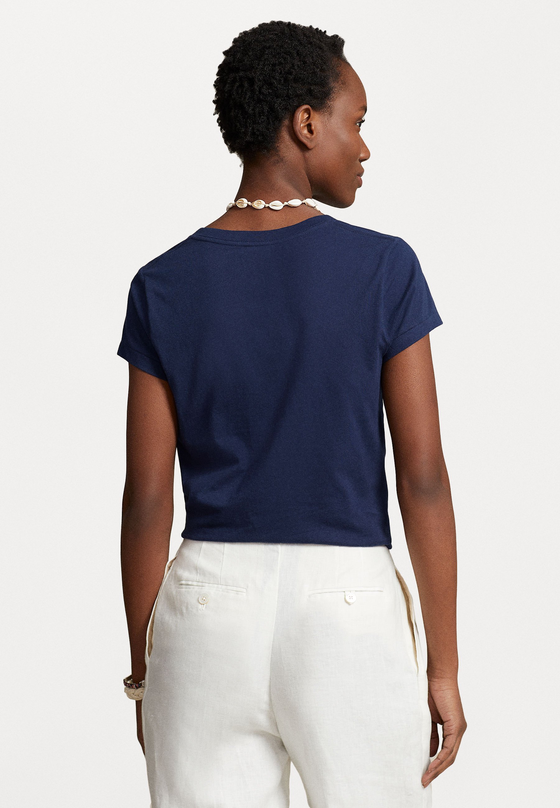 Polo Ralph Lauren TEE SHORT - Basic T-shirt - cruise navy/dark blue