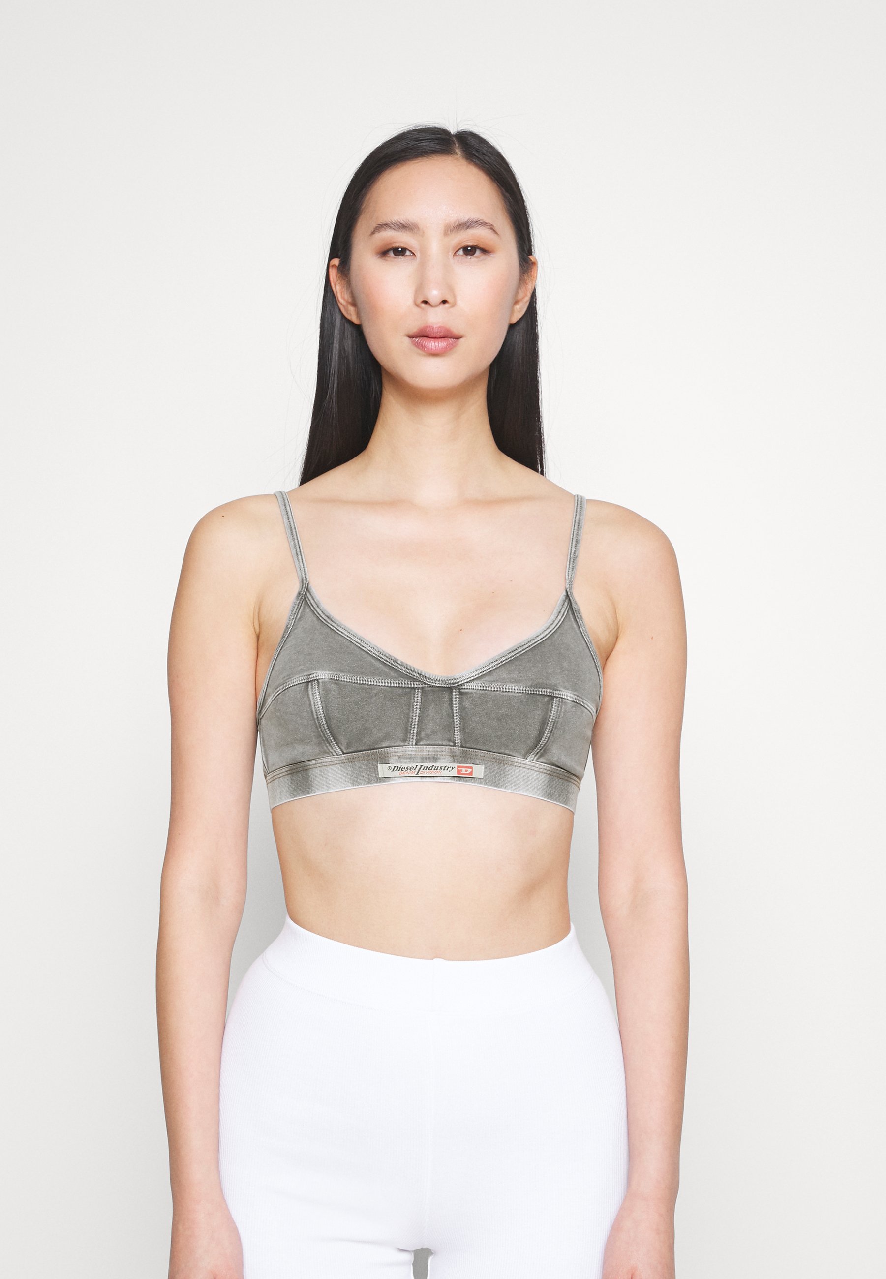 Diesel UFSB-BILLIECUT-DT - Triangle bra - gray/grey