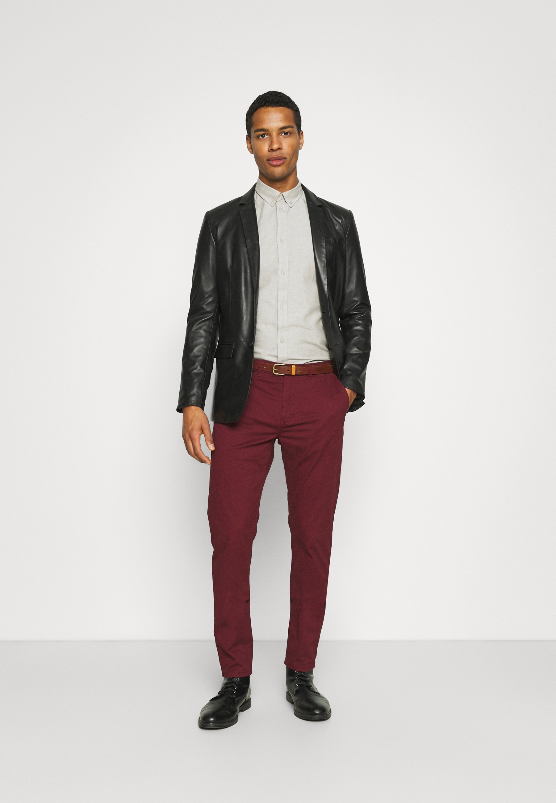 Scotch & Soda MOTT CLASSIC SLIM FIT - Chinos - bordeaux