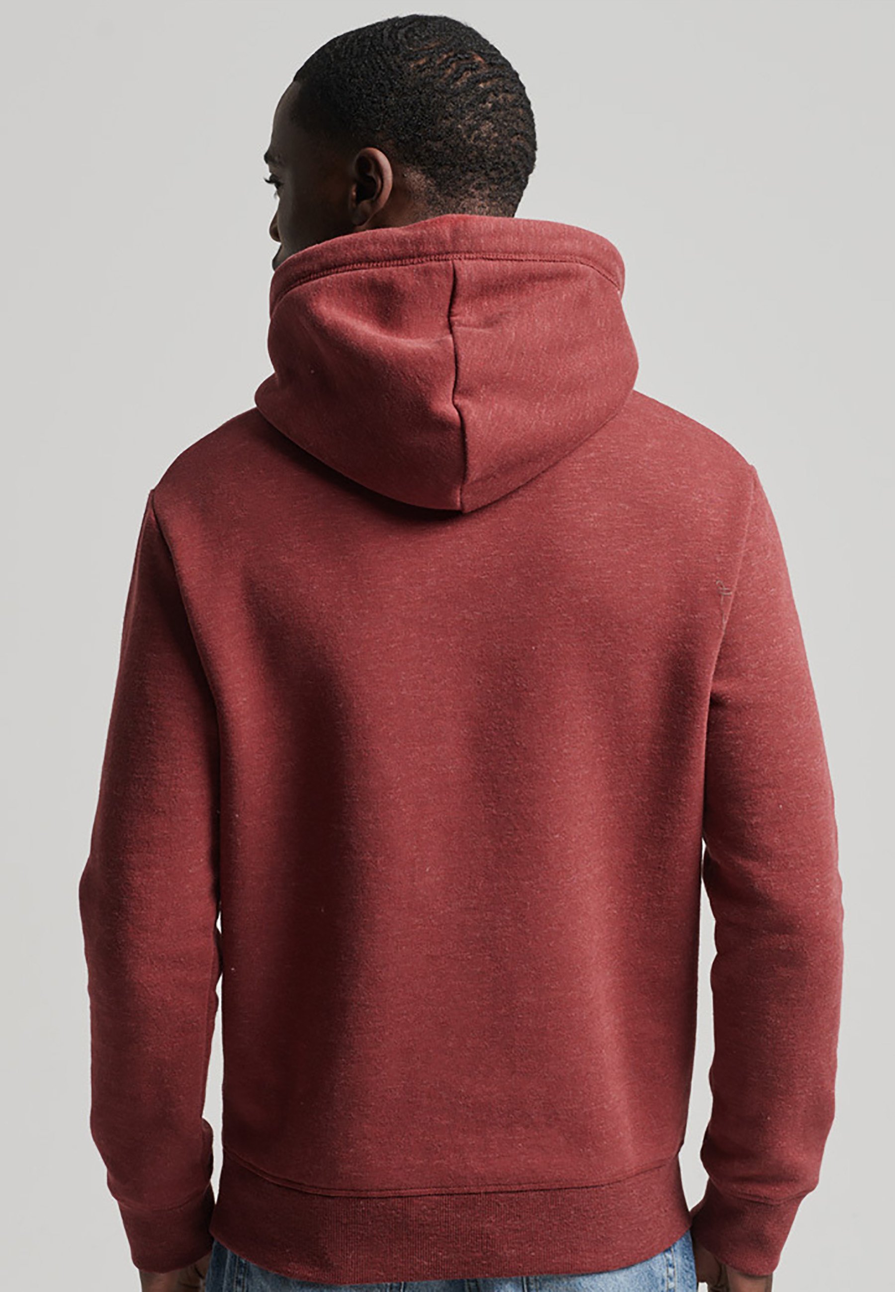 Superdry VINTAGE   - Hoodie - rhubarb marl/red