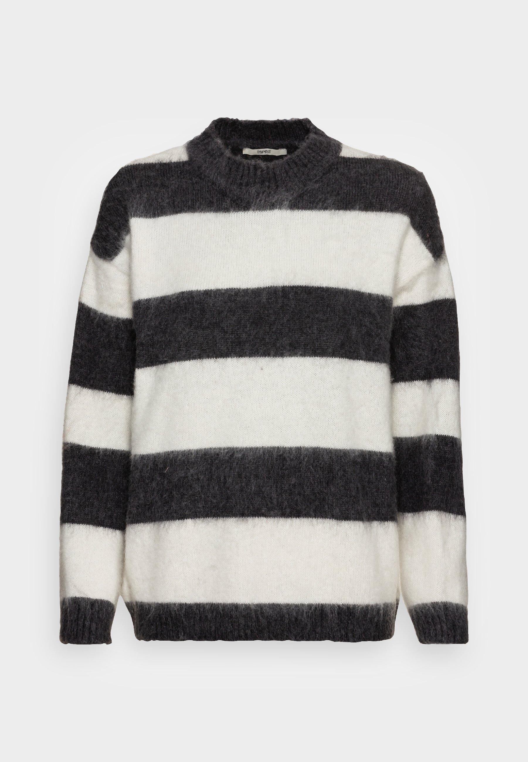Esprit STRIPE CREWN - Jumper - off white/off-white