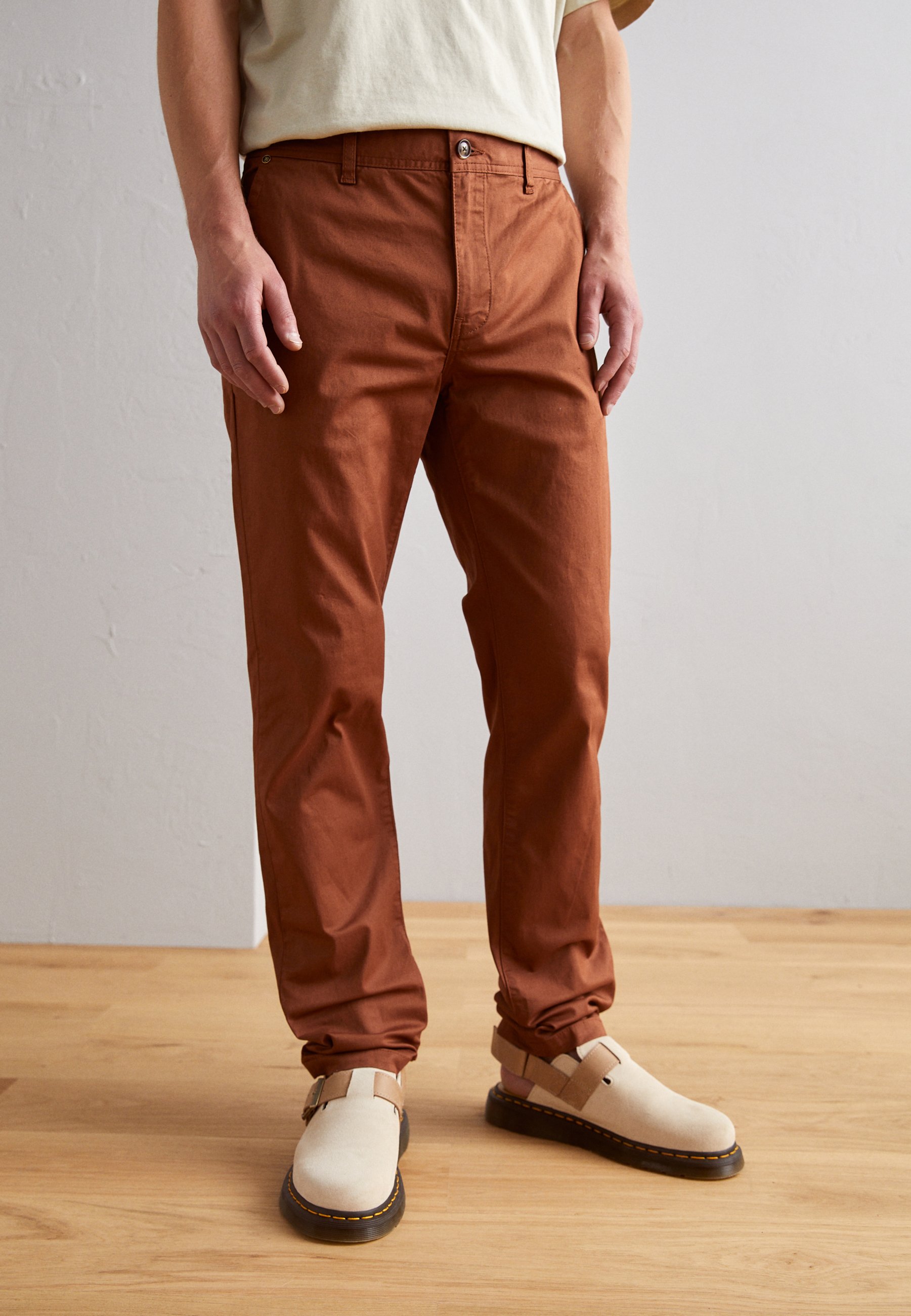 Scotch & Soda Chinos - deep toffee/dark brown