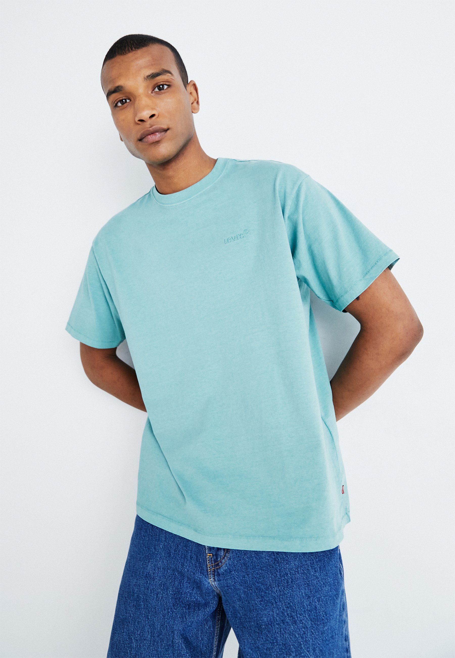 Levi's® Basic T-shirt - beryl green/green