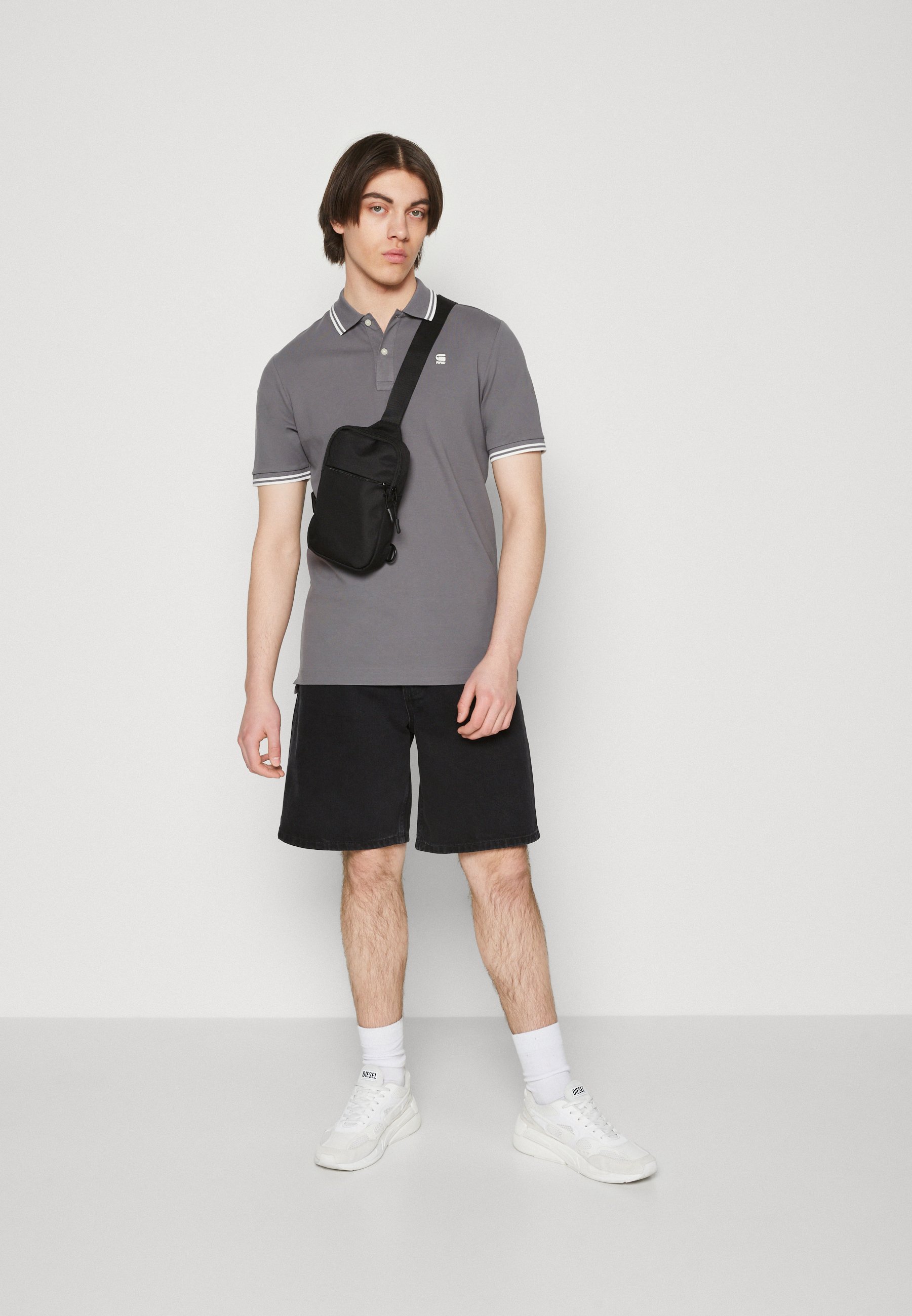 G-Star Polo shirt - granite/grey