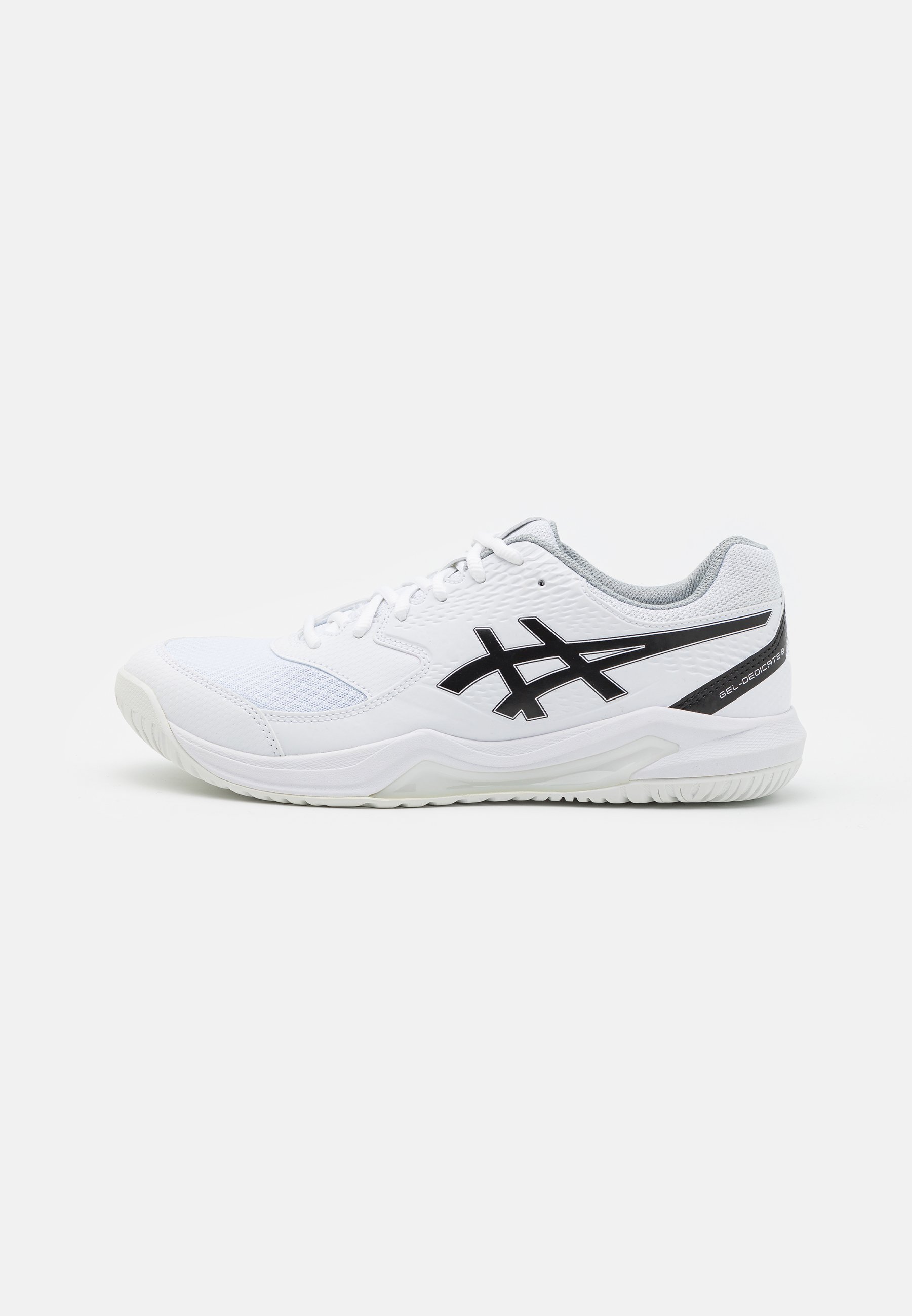 ASICS GEL-DEDICATE 8 - Multicourt tennis shoes - white/black/white