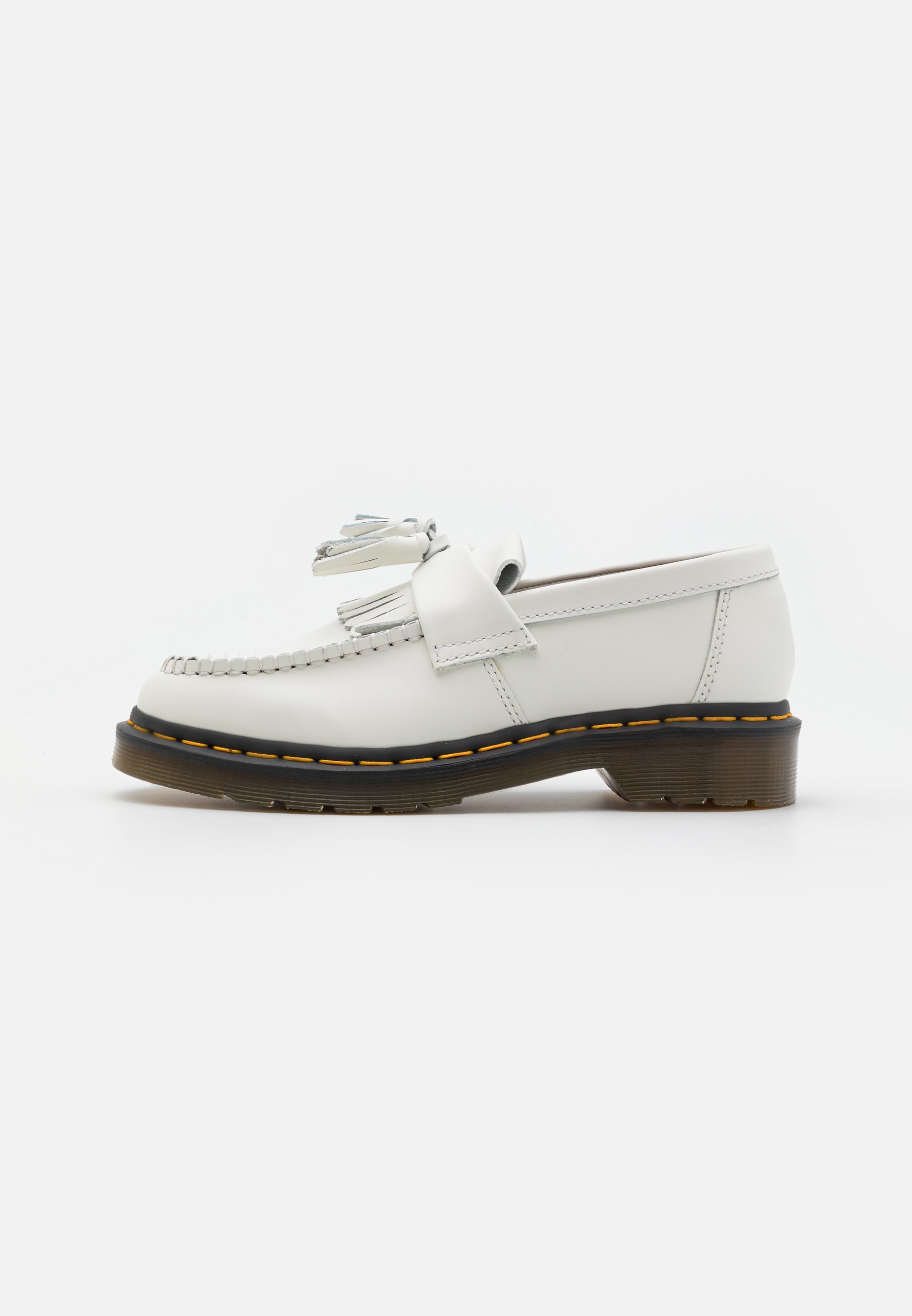 Dr. Martens ADRIAN UNISEX - Slip-ons - white smooth/white