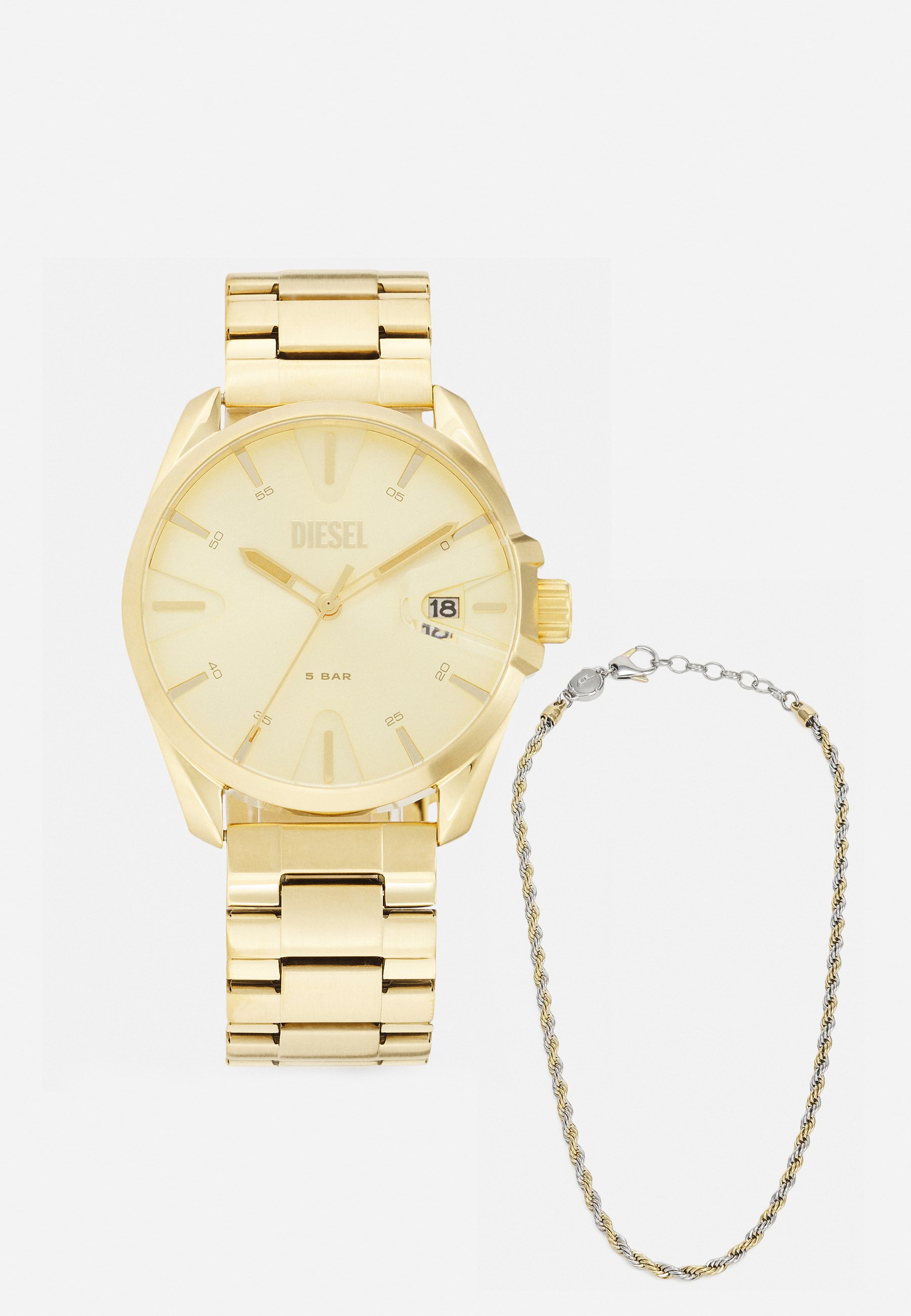 Diesel THREE HAND DATE SET - Watch - gold-coloured