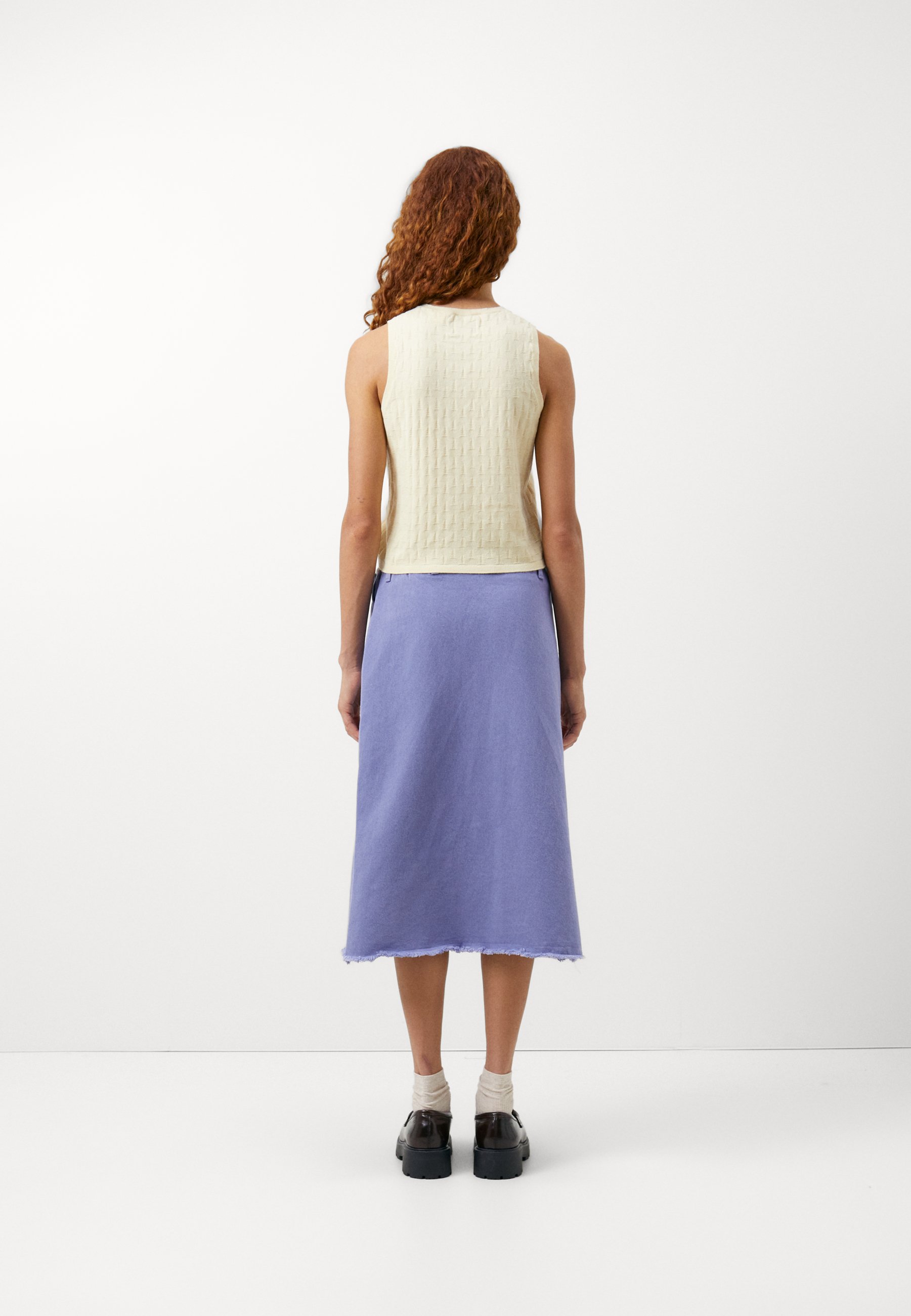 Levi's® LEVI's® X EMMA CHAMBERLAIN FITTED KNIT TOP - Top - light yellow