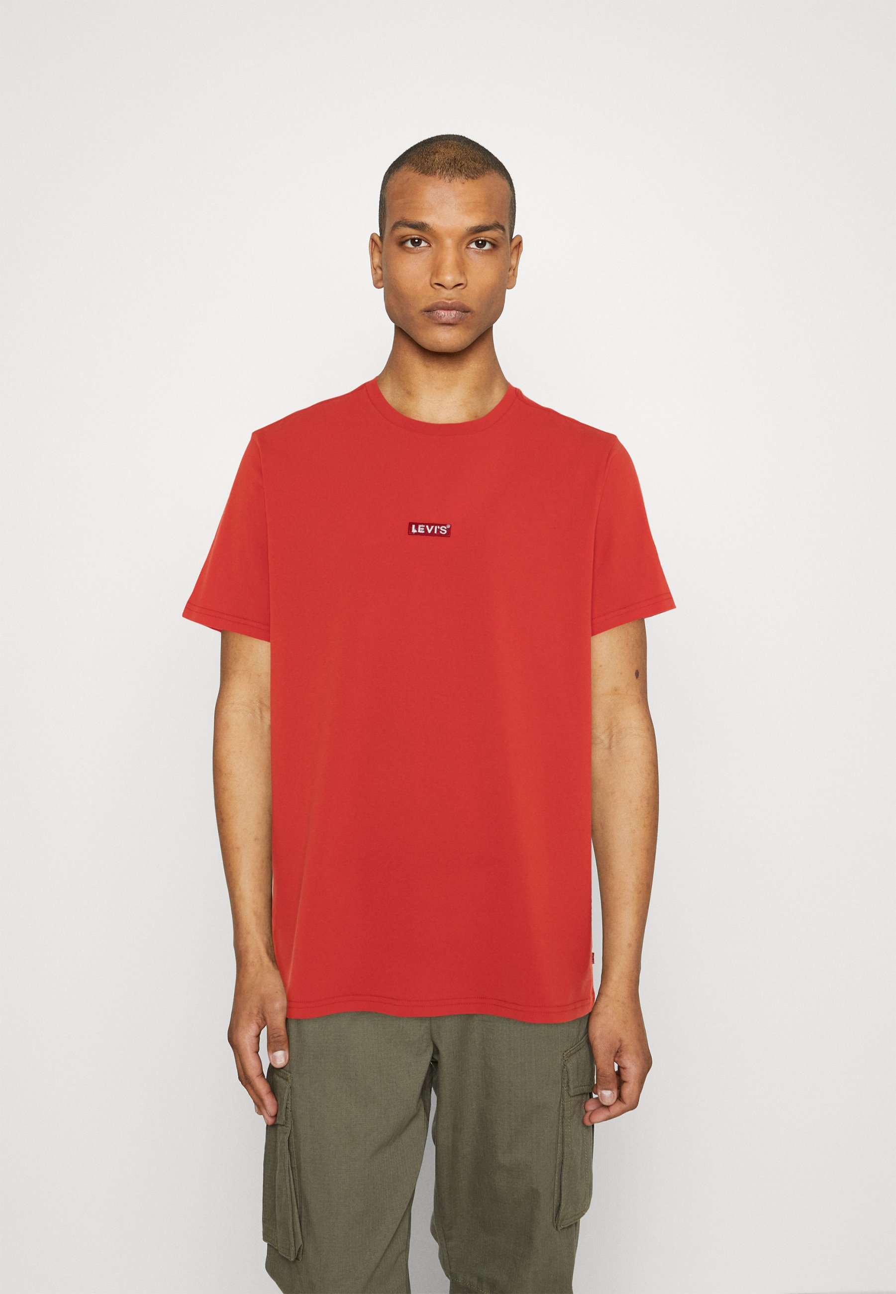 Levi's® RELAXED BABY TAB - Basic T-shirt - red