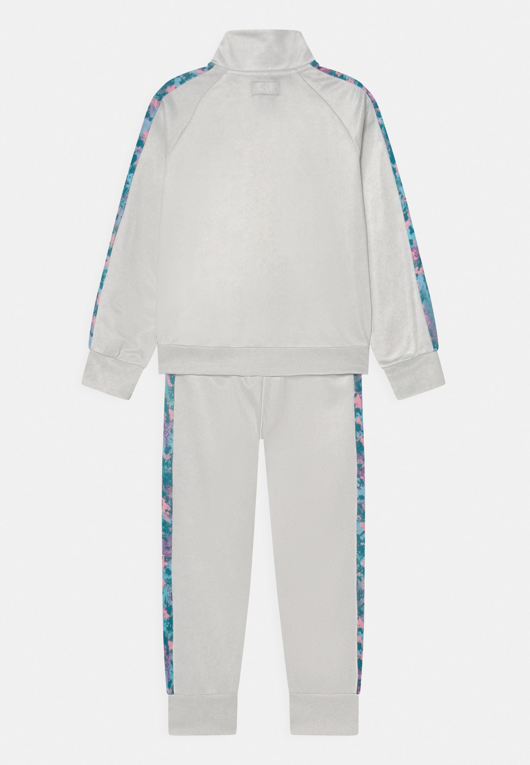 Converse PRINT BLOCKED SET - Tracksuit - light gray heather/grey