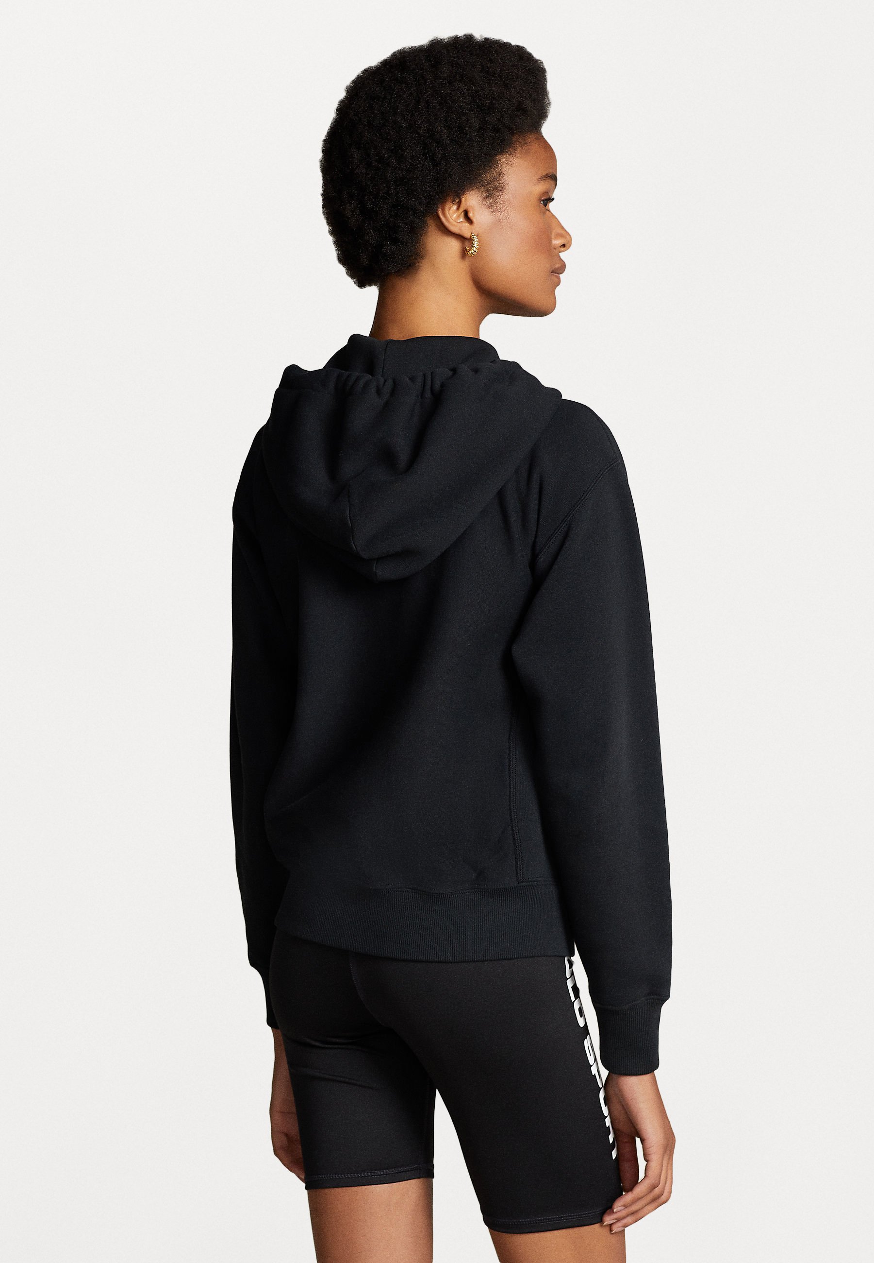 Polo Ralph Lauren FULL ZIP HOODIE - Zip-up sweatshirt - black