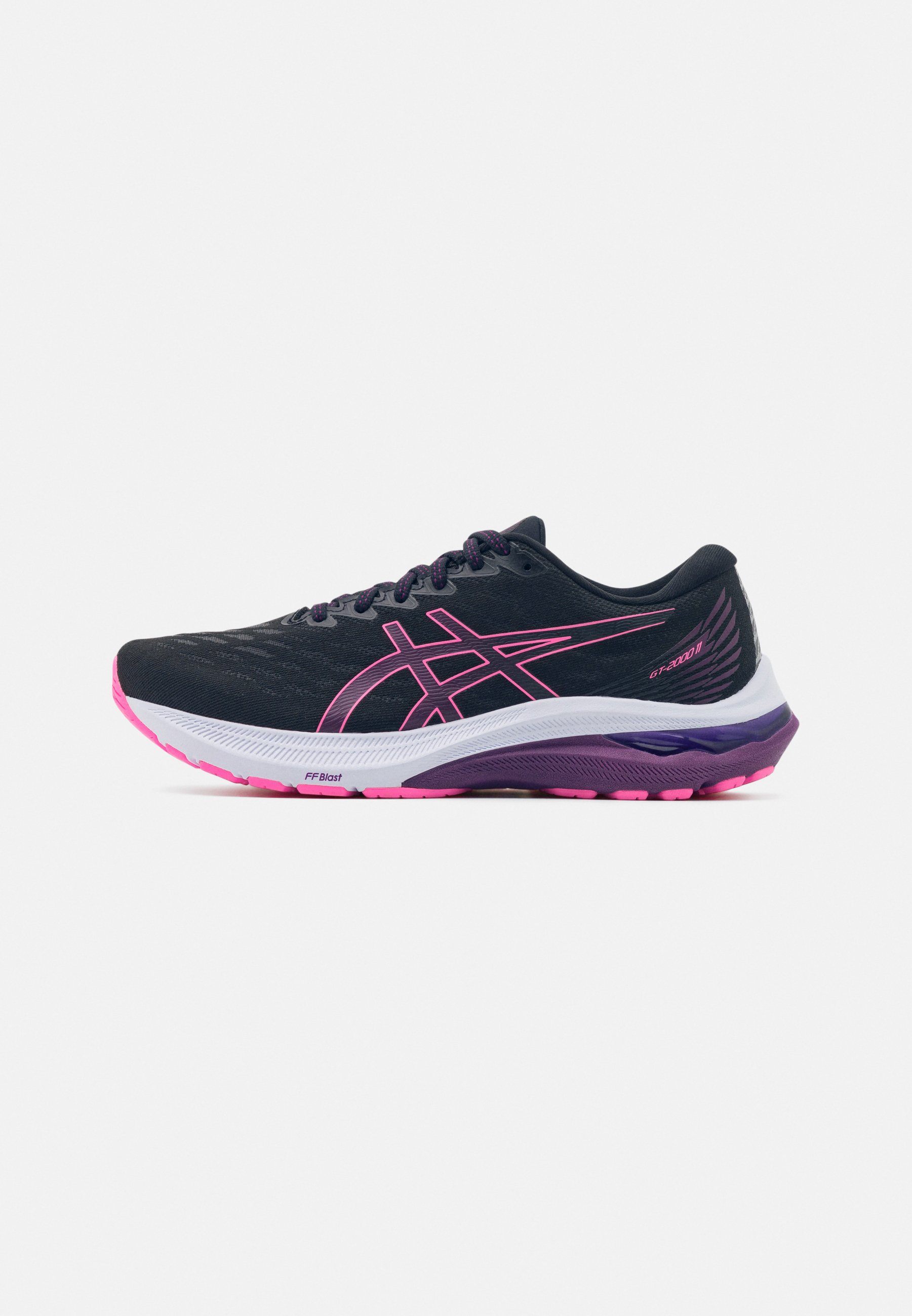 ASICS Stabilty running shoes - black/hot pink/black