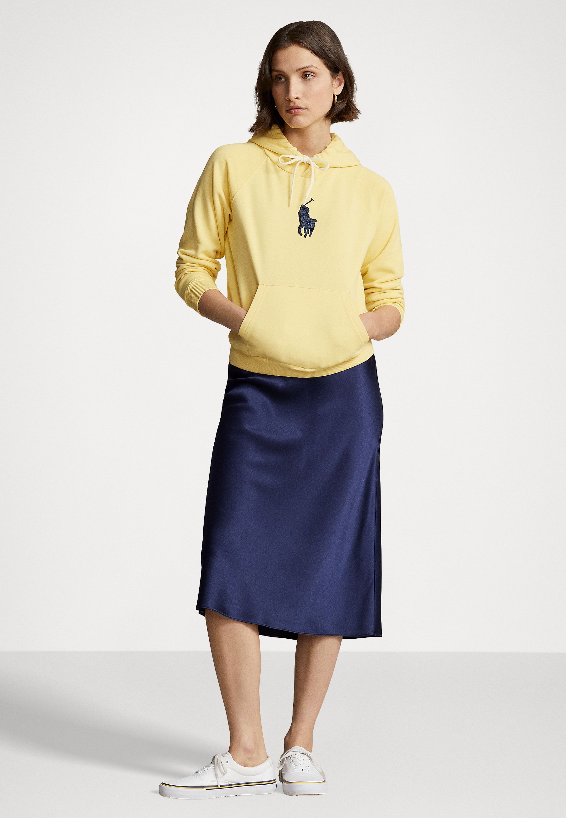 Polo Ralph Lauren LONG SLEEVE - Sweatshirt - wicket yellow/yellow