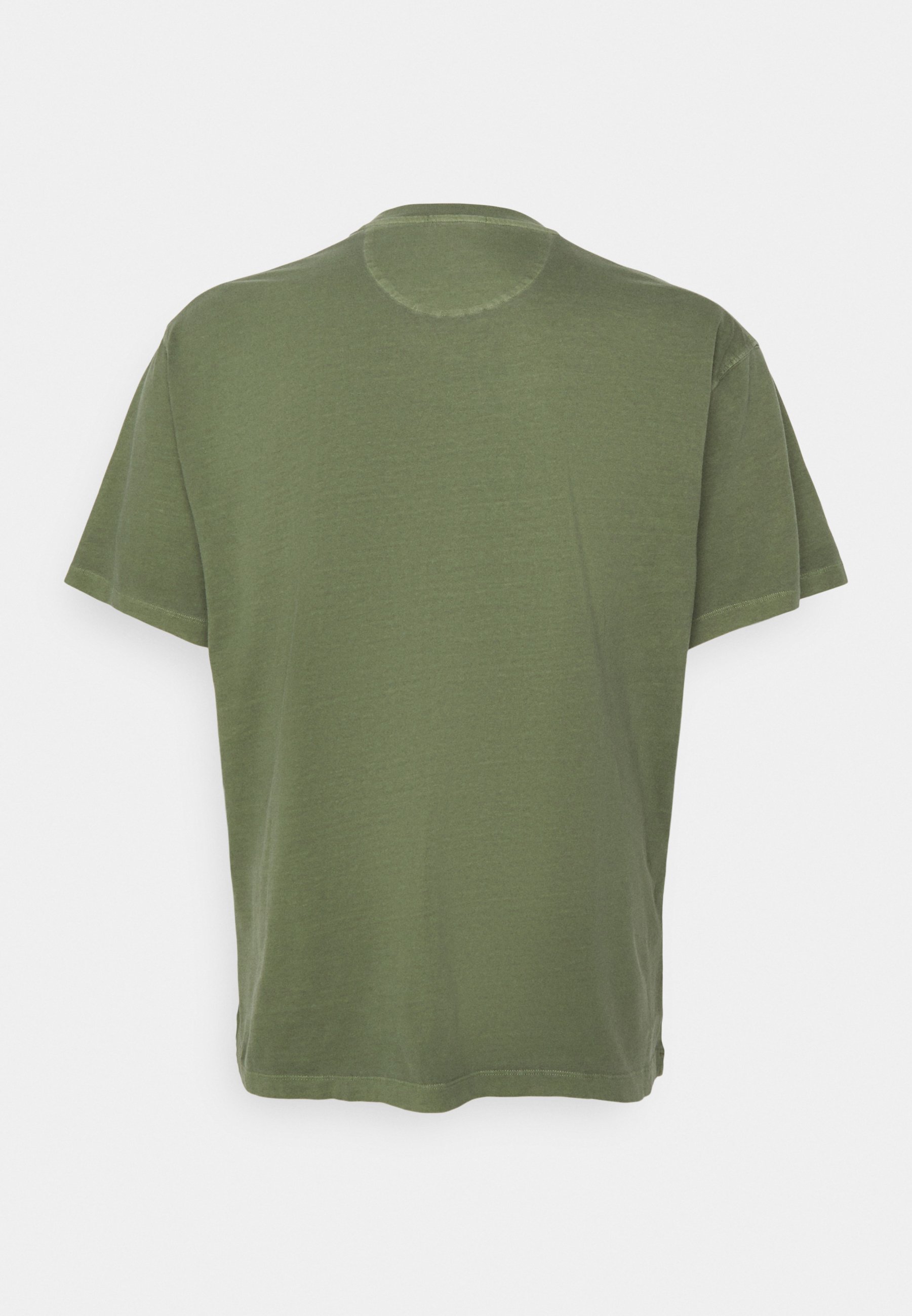 Scotch & Soda GARMENT DYE LOGO - Basic T-shirt - field green/dark green