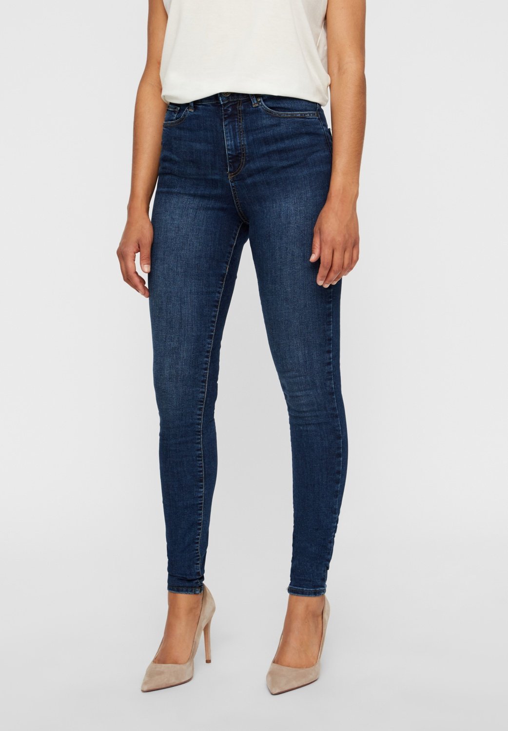 Vero Moda VMSOPHIA  - Jeans Skinny Fit - medium blue/blue denim