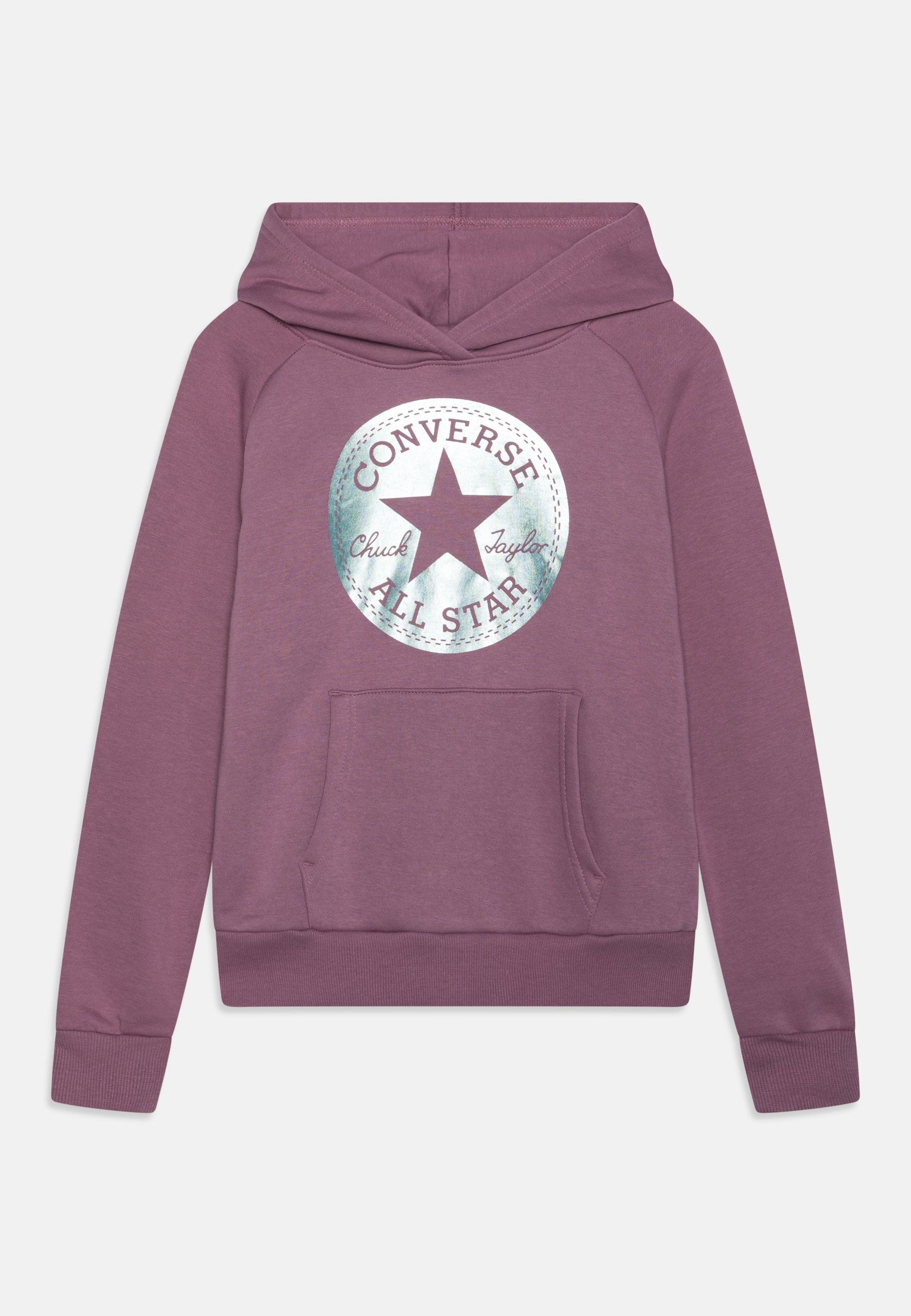 Converse CHUCK PATCH SHINE HOODIE - Hoodie - dreamy dahlia/pink
