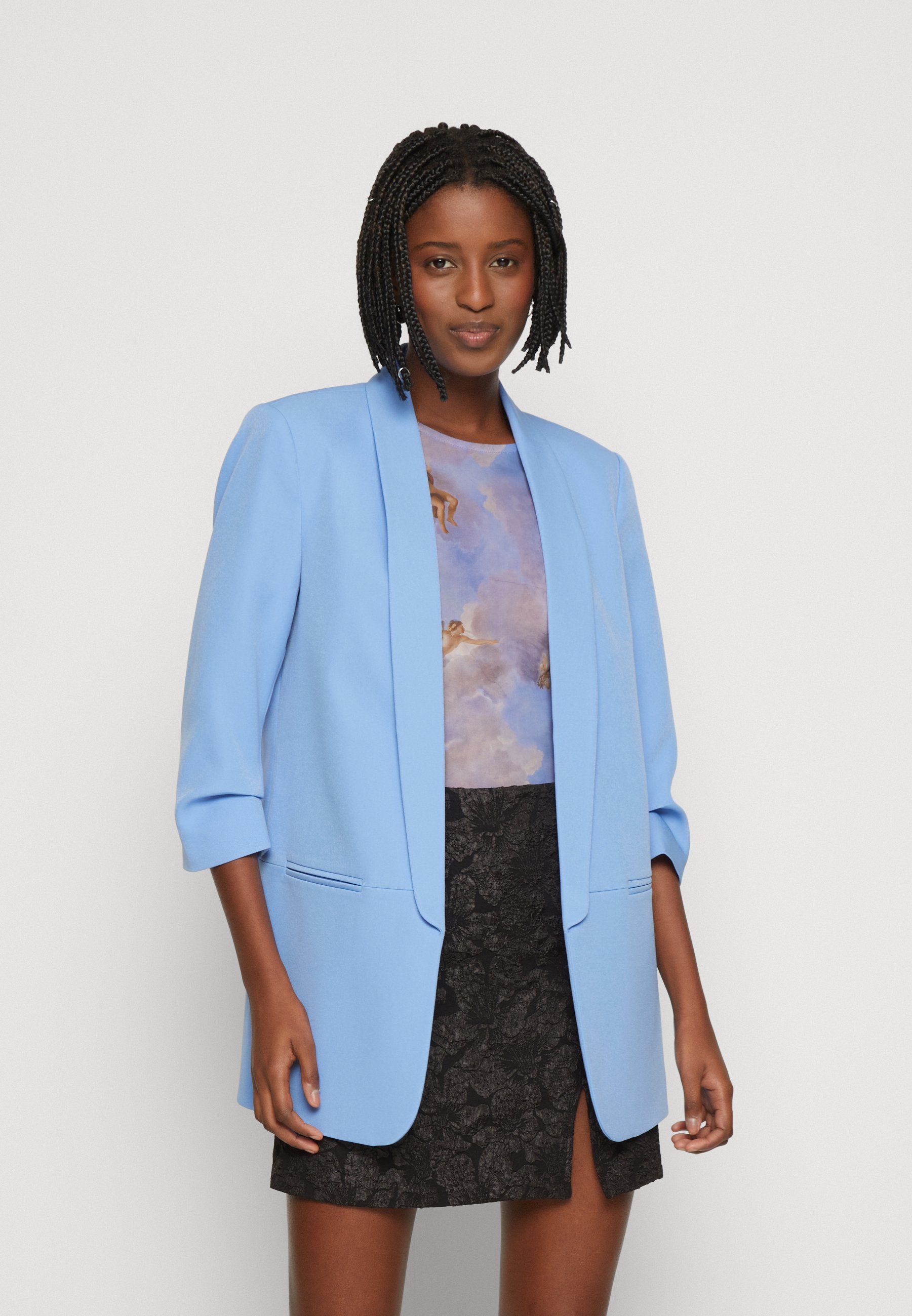 ONLY 3/4 LIFE - Short coat - provence/blue